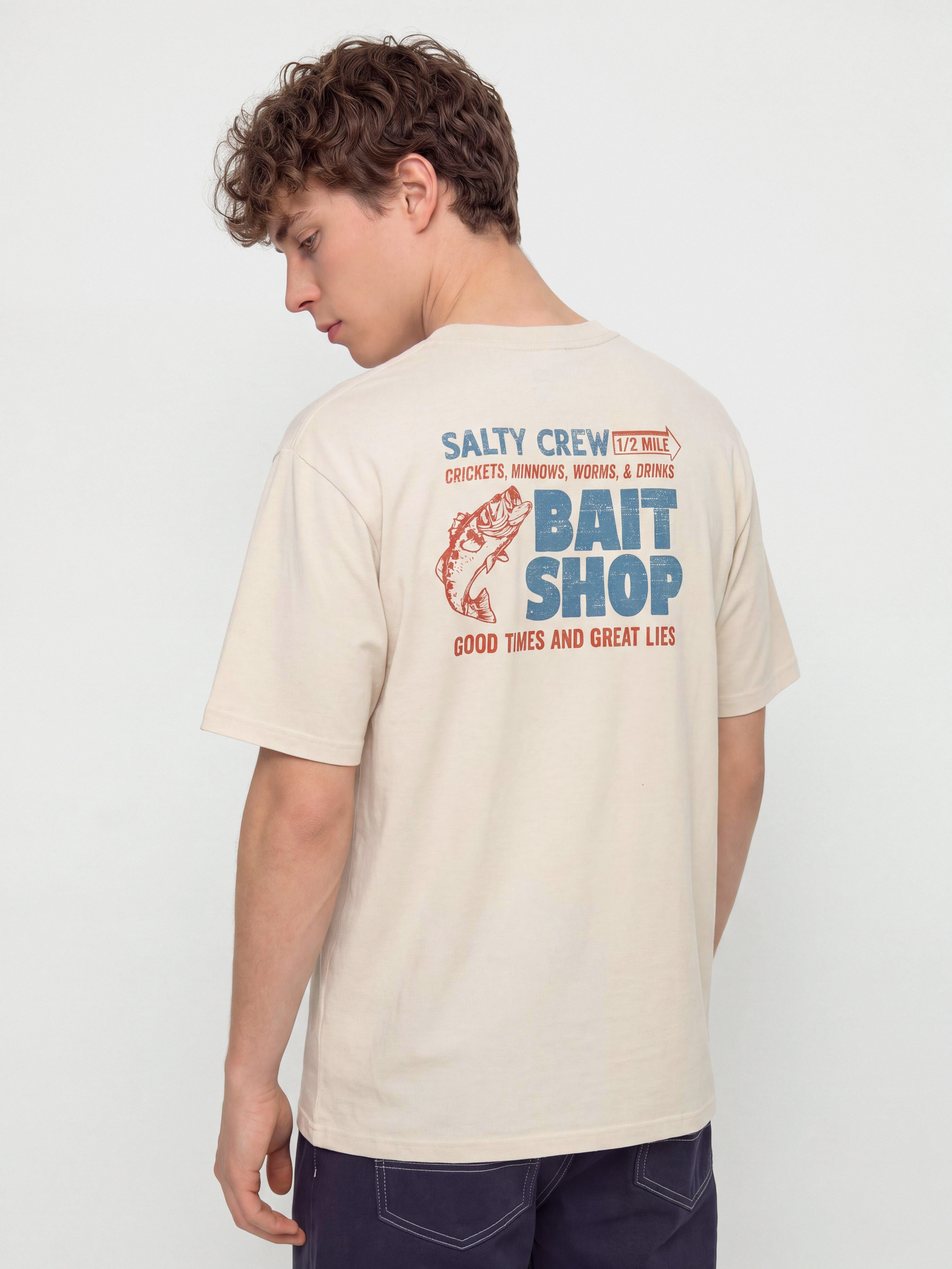 Póló Salty Crew Bait Shop