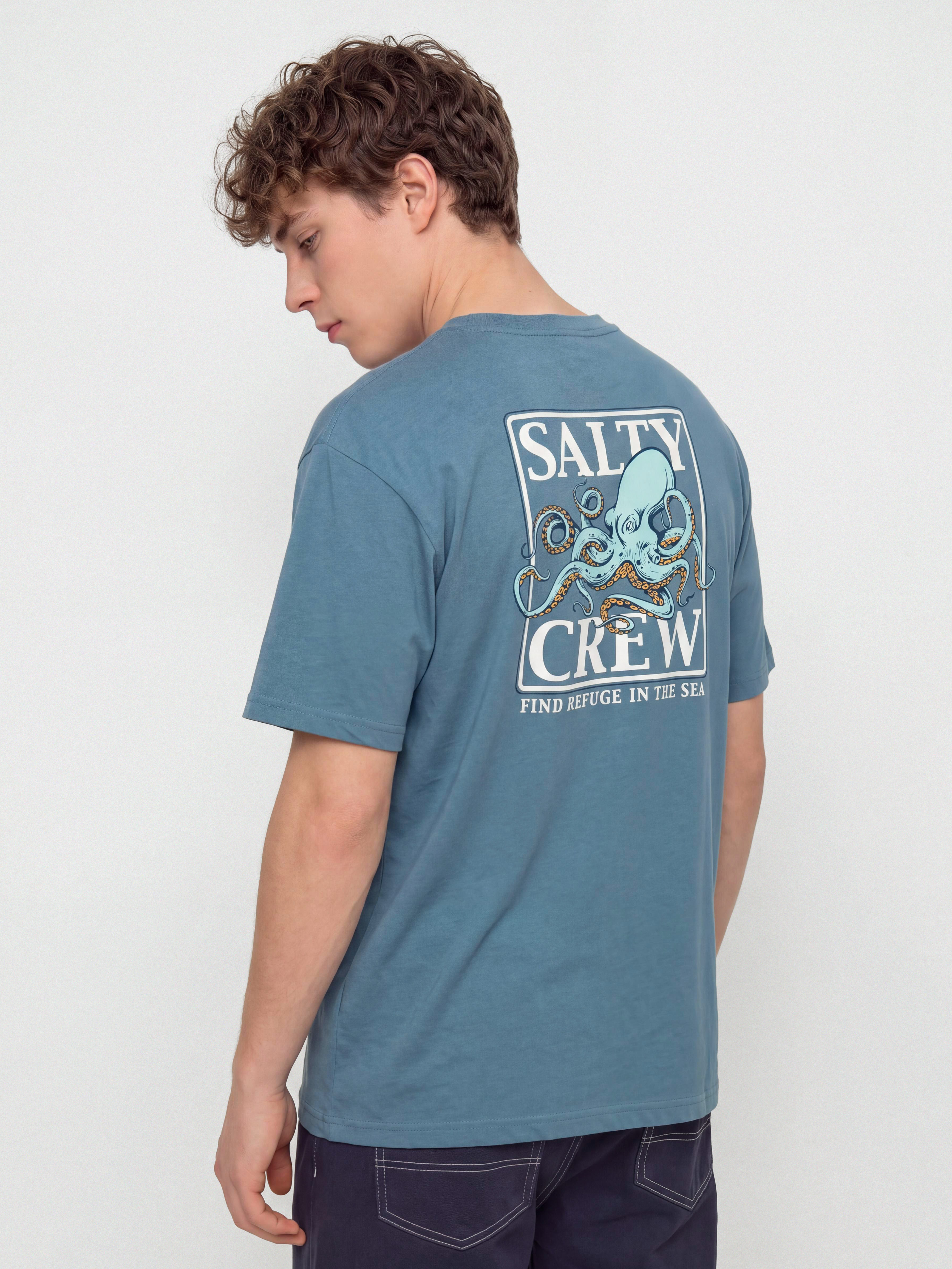 Salty Crew Ink Slinger Póló (slate)