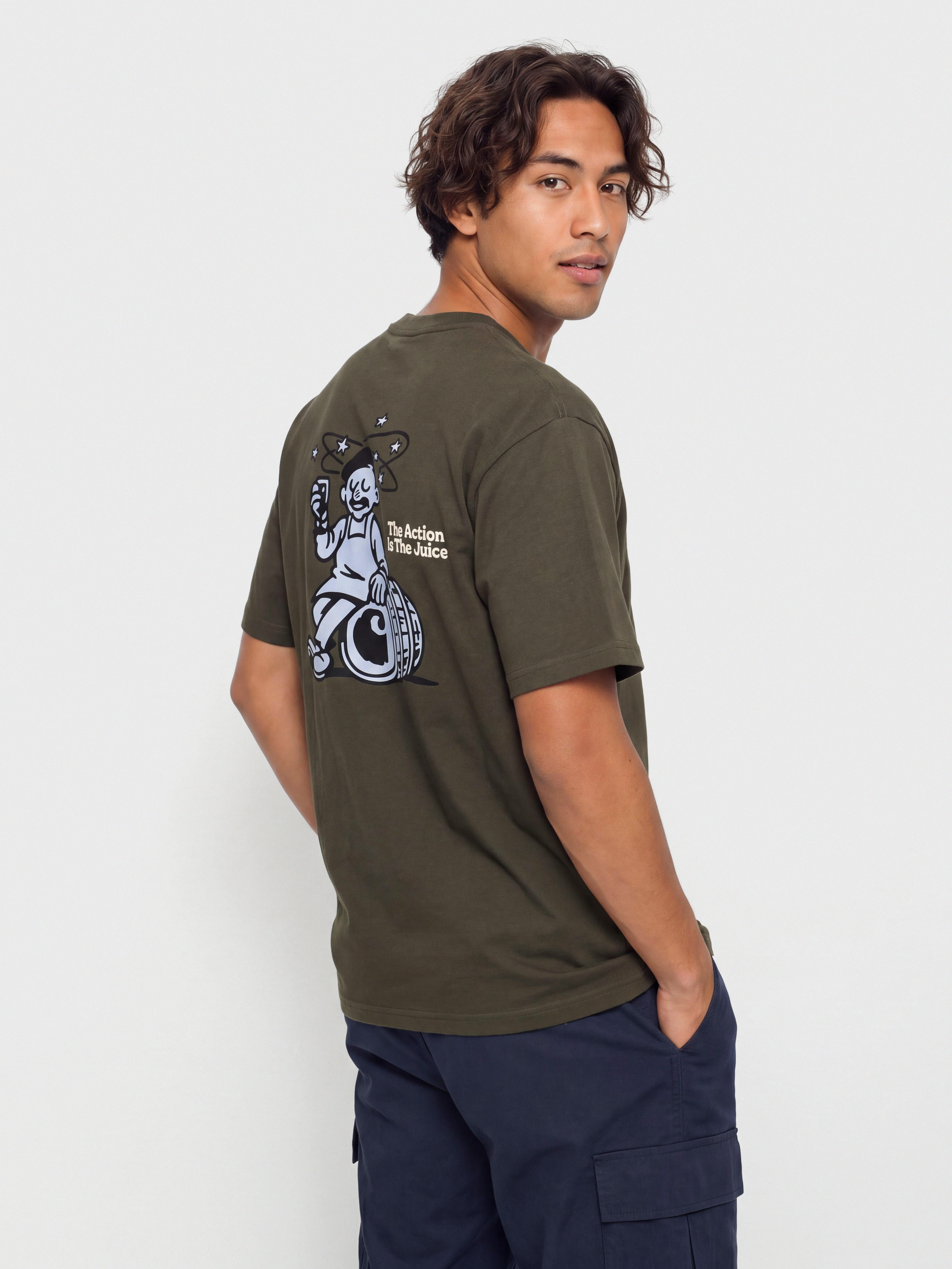 Carhartt WIP Grape Picker Póló (cypress)