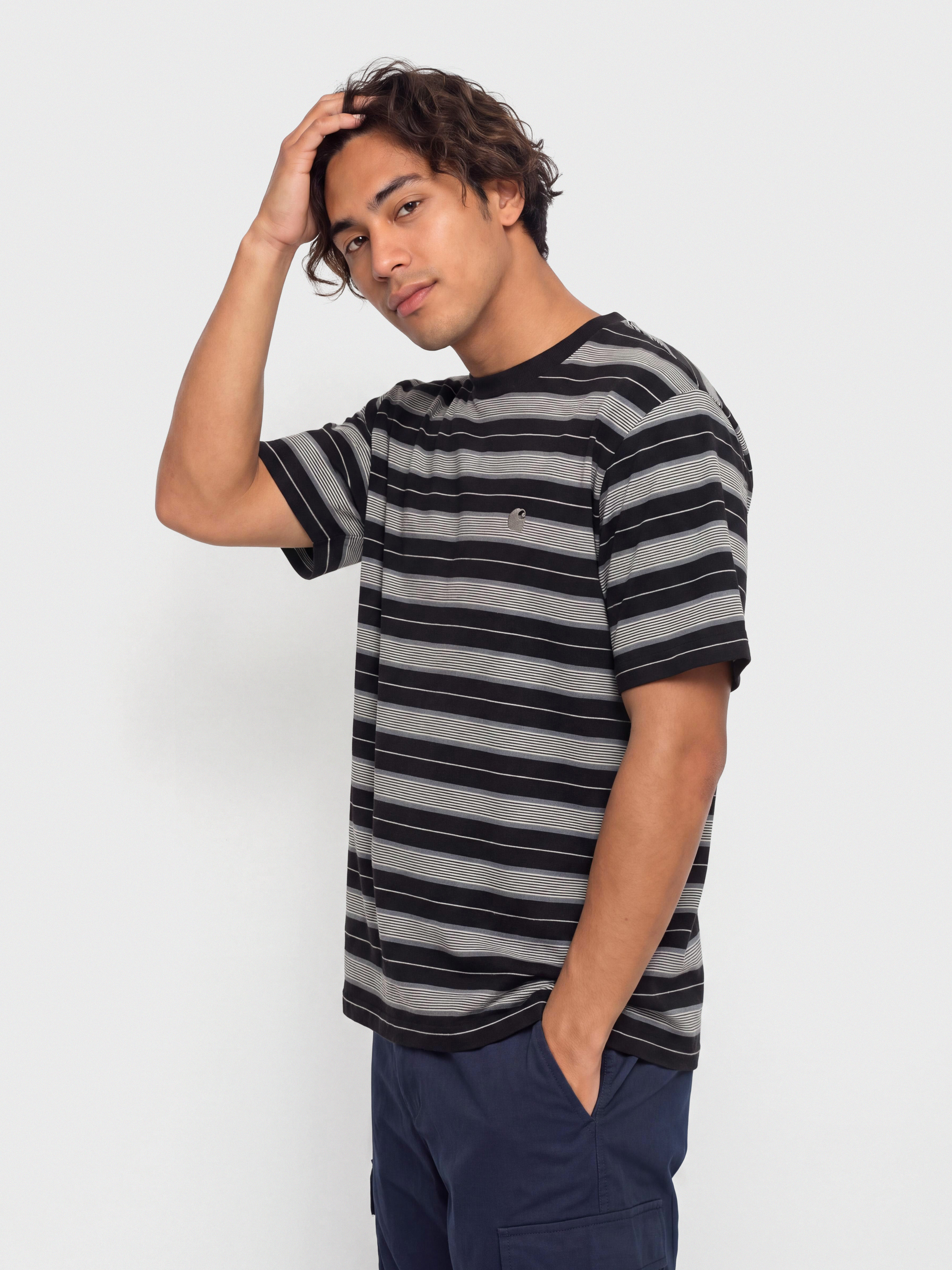 Carhartt WIP Bronson Póló (bronson stripe black)