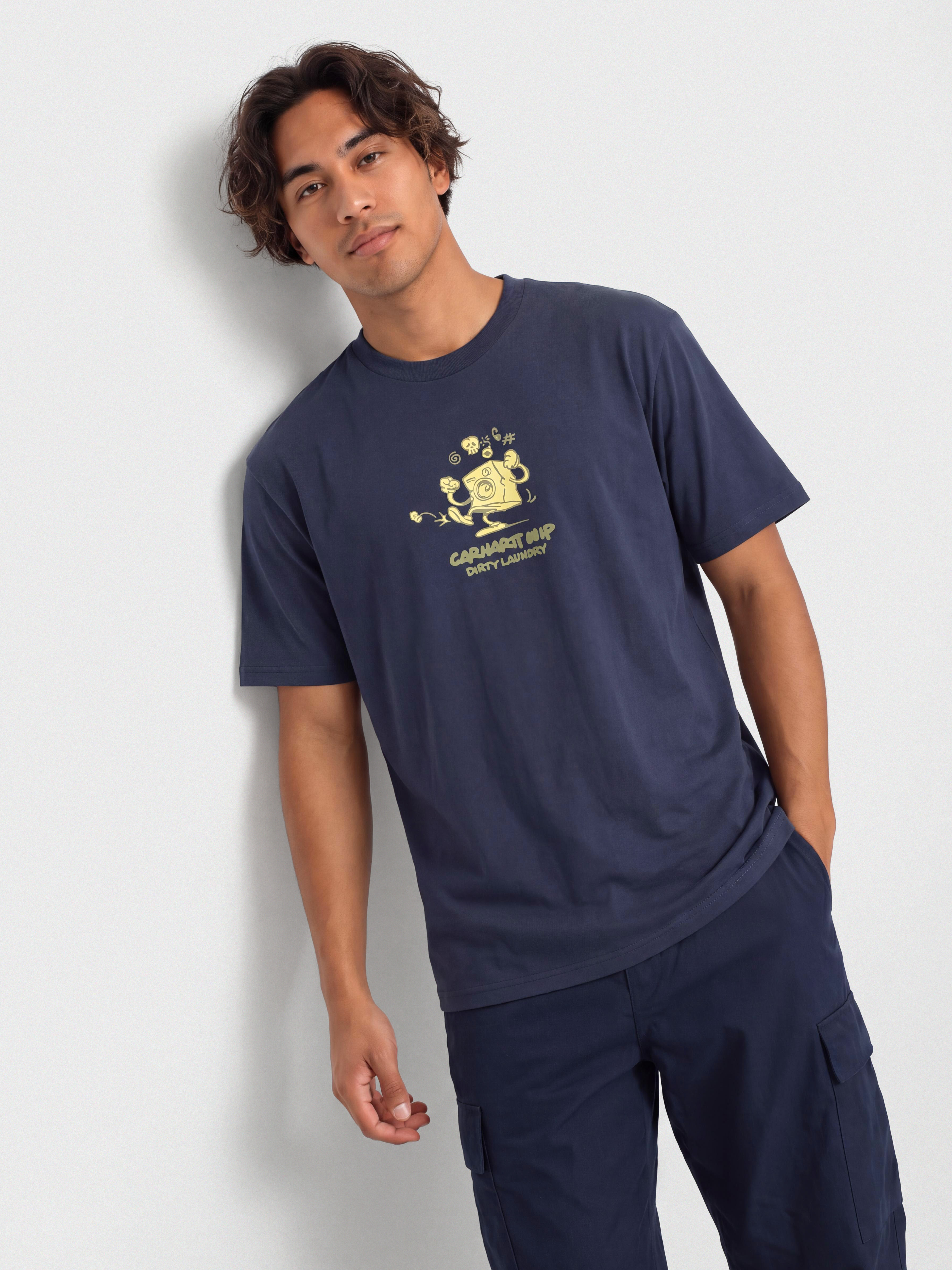 Carhartt WIP Dirty Laundry Pu00f3lu00f3 (blue)