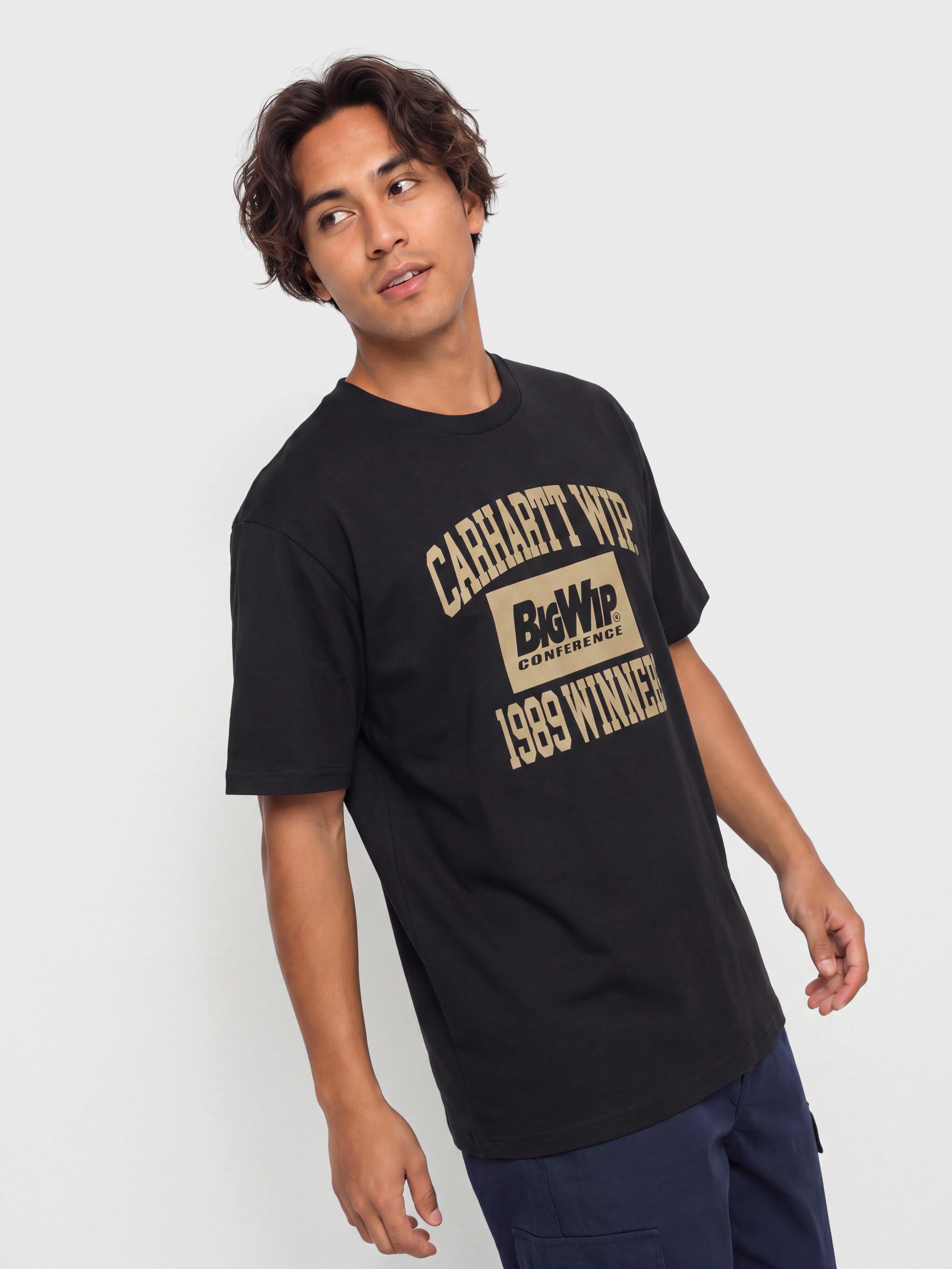 Carhartt WIP 1989 Winners Póló (raven/heavy stone wash)