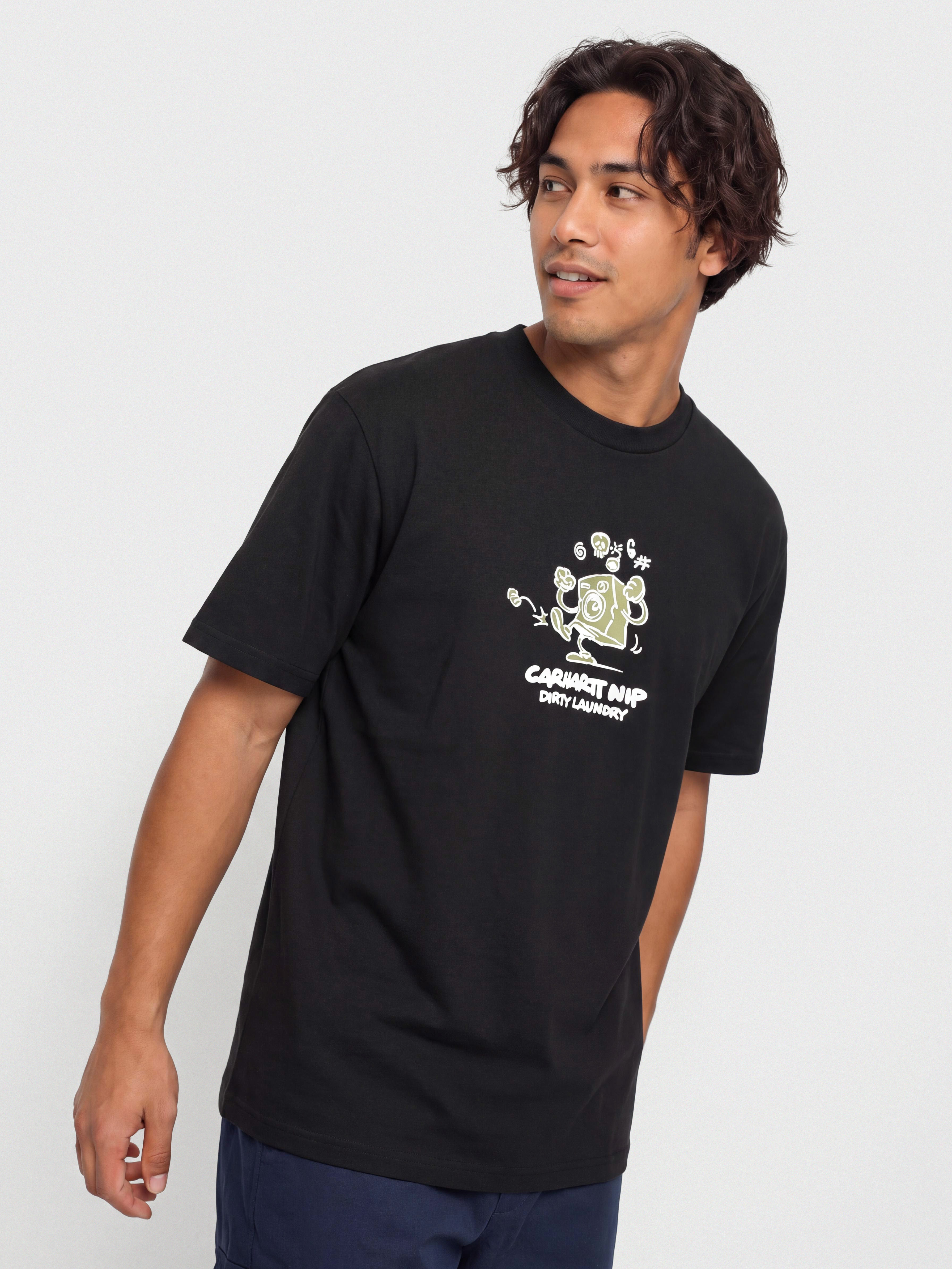 Carhartt WIP Dirty Laundry Póló (black)