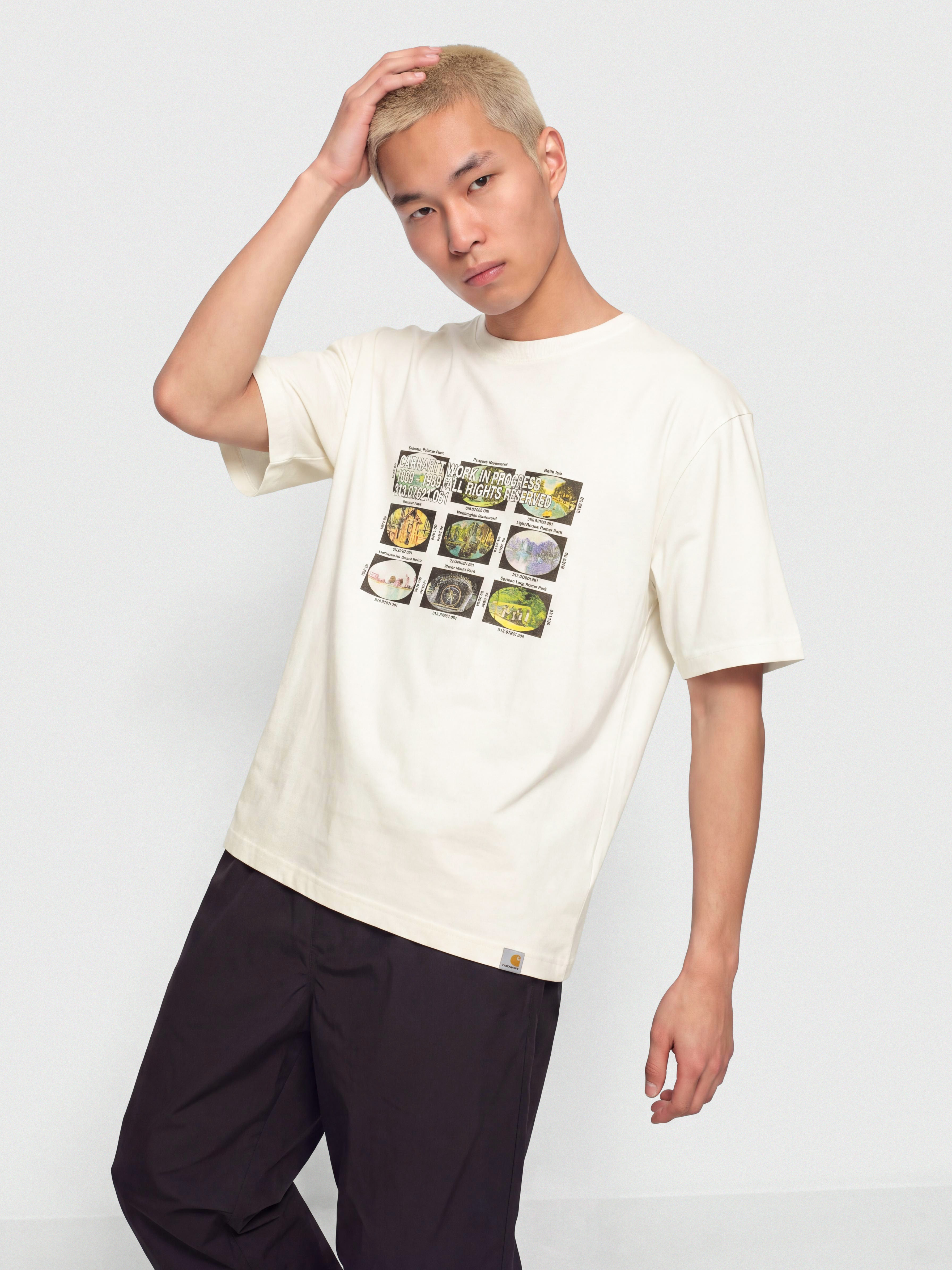 Póló Carhartt WIP Coordinates (wax)
