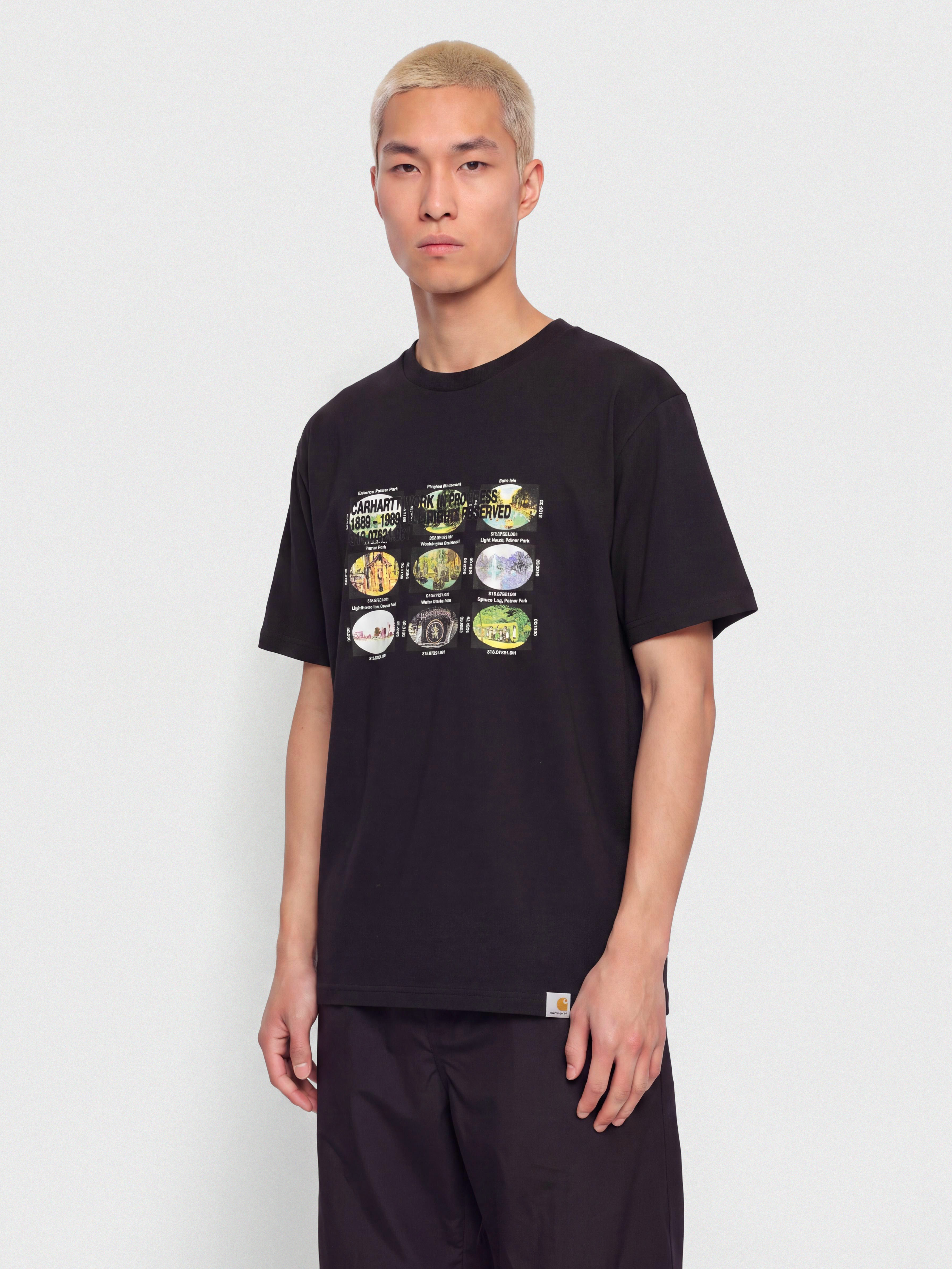 Póló Carhartt WIP Coordinates (black)