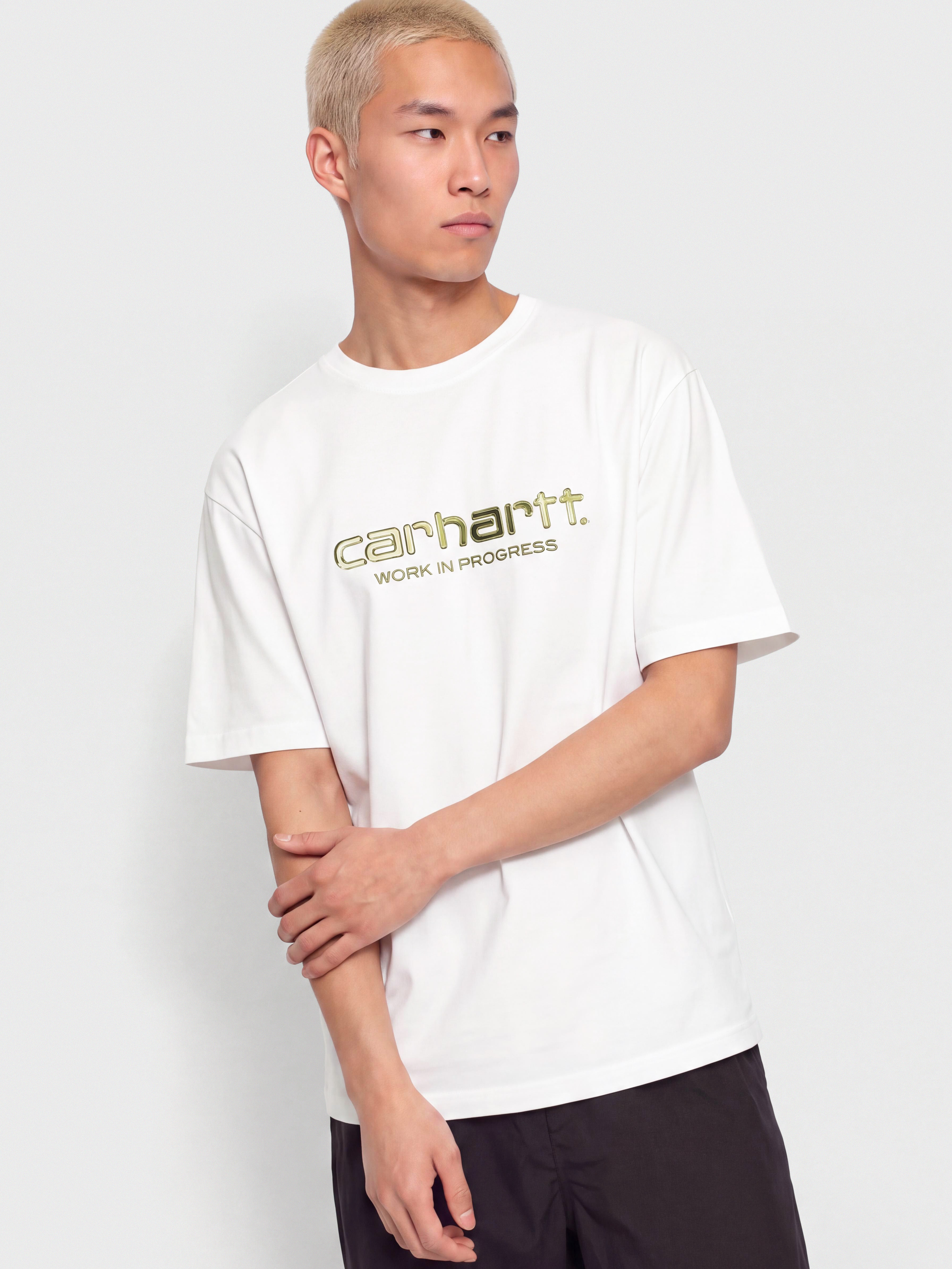Carhartt WIP Solar Chrome Script Póló (white)