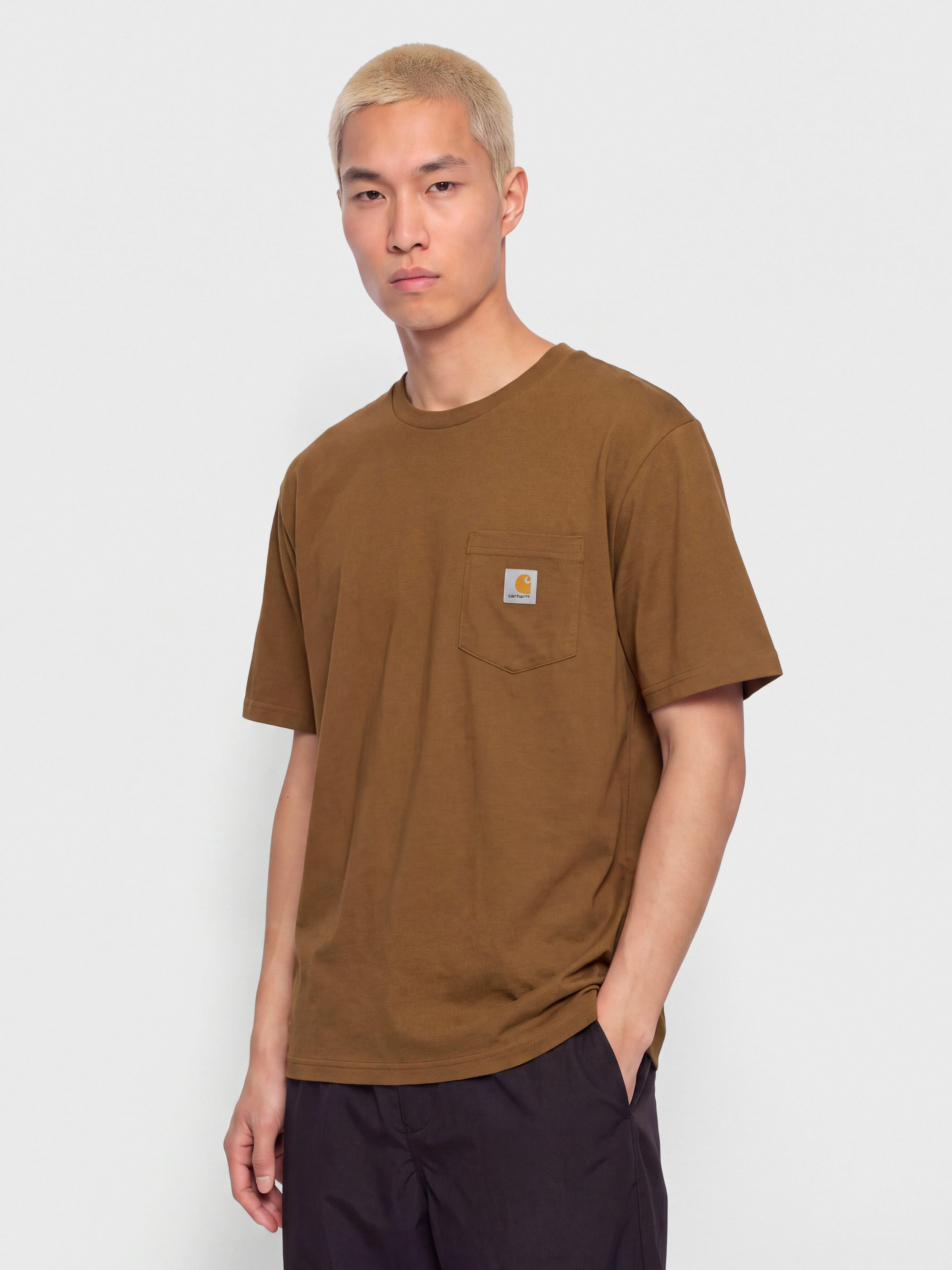Carhartt WIP Pocket Póló (wip h brown)