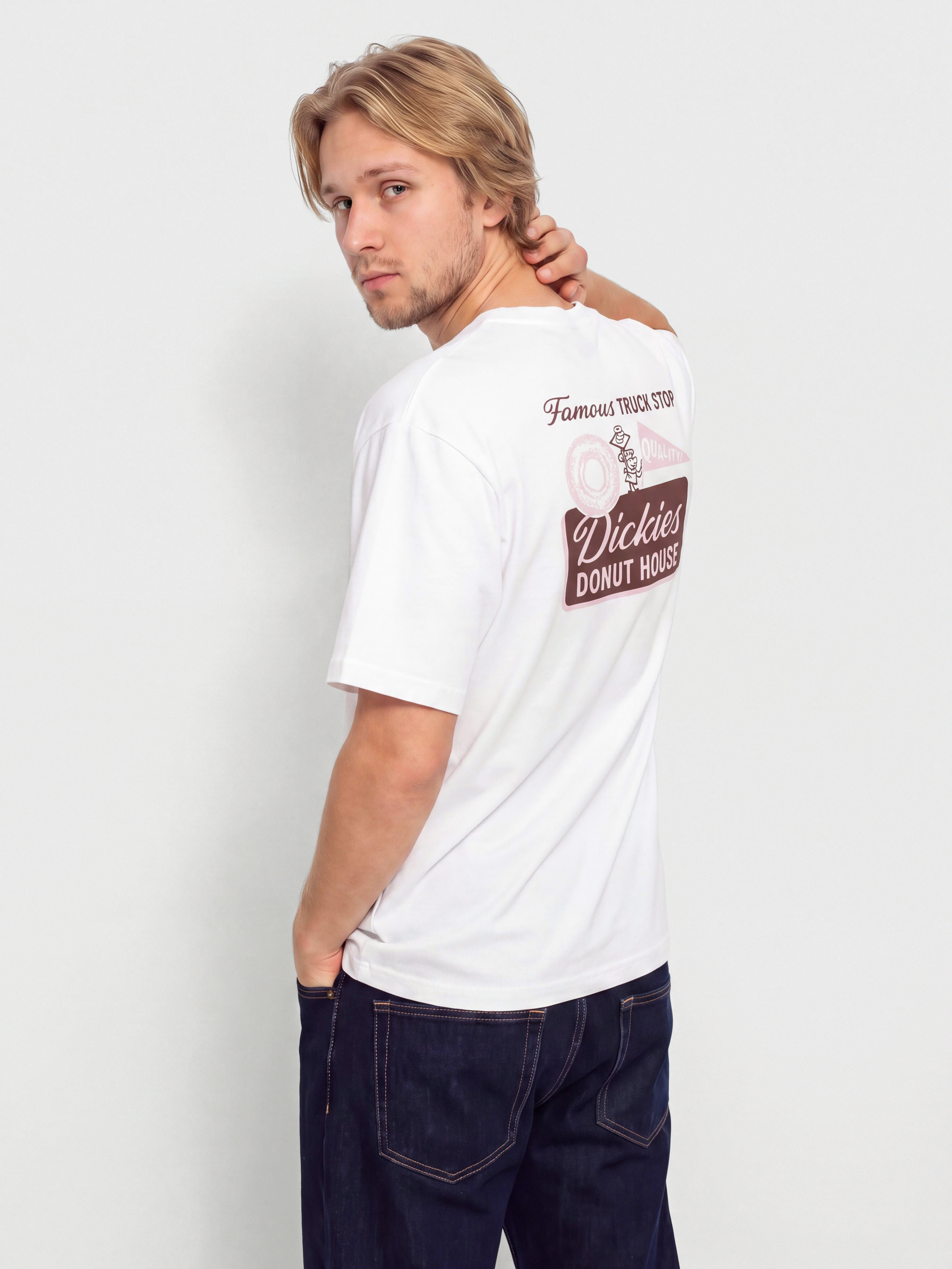 Póló Dickies Donut House (white)