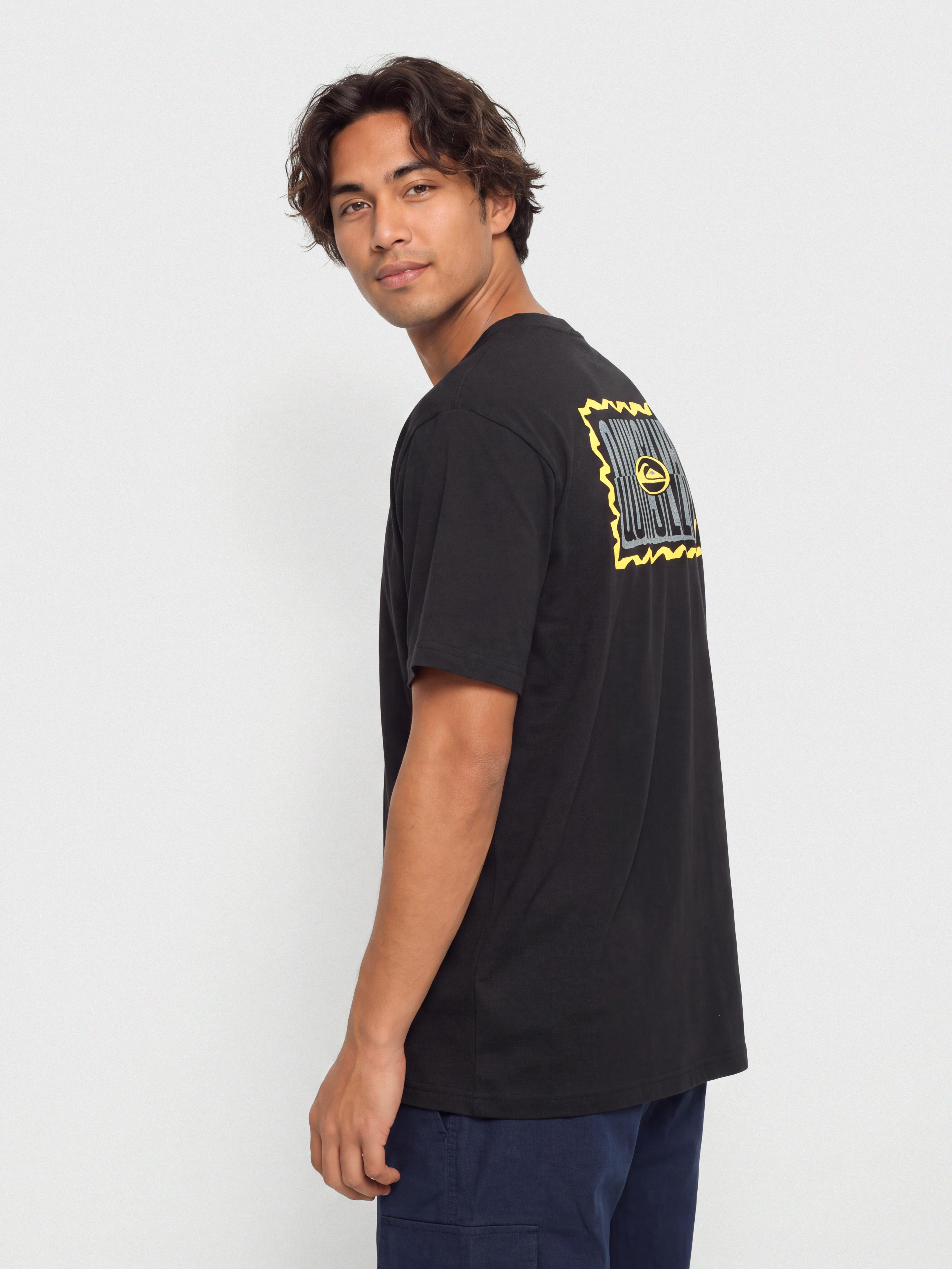 Quiksilver Gotam Foam Póló (black)