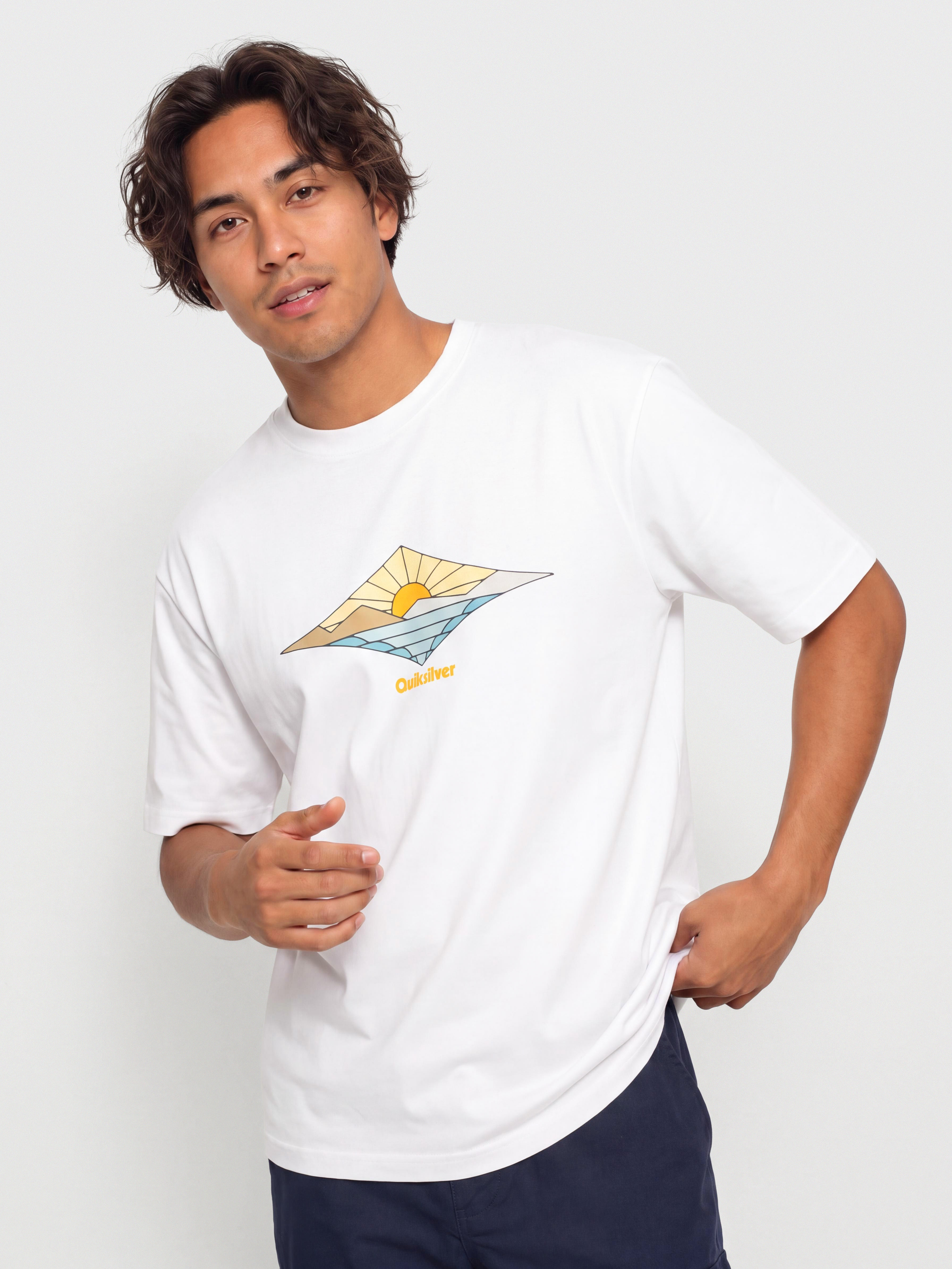 Póló Quiksilver Dawn (white)