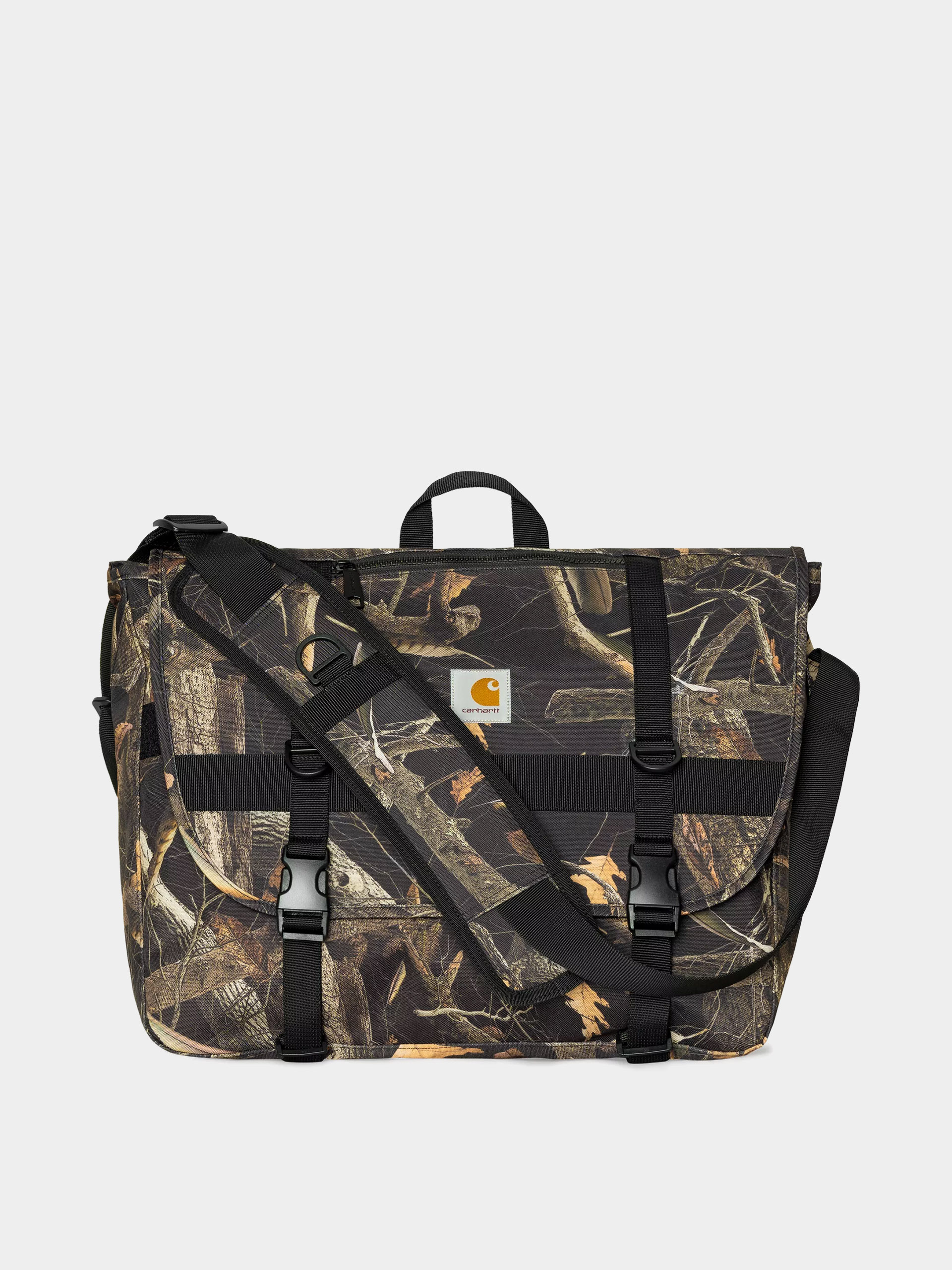 Táska Carhartt WIP Jake Messenger (camo feather tree black)