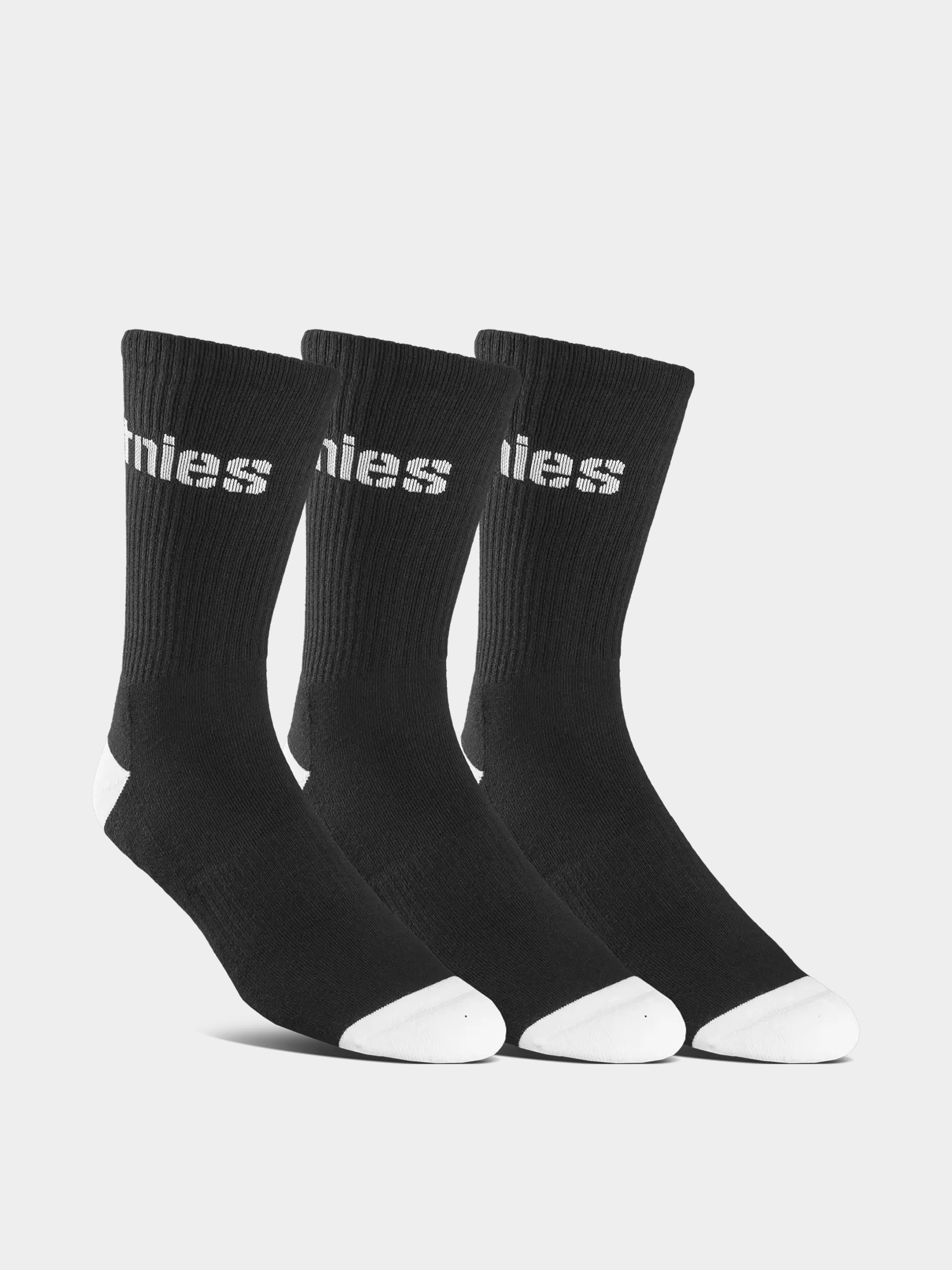 Zokni Etnies Wordmark Sock 3 Pack (black)