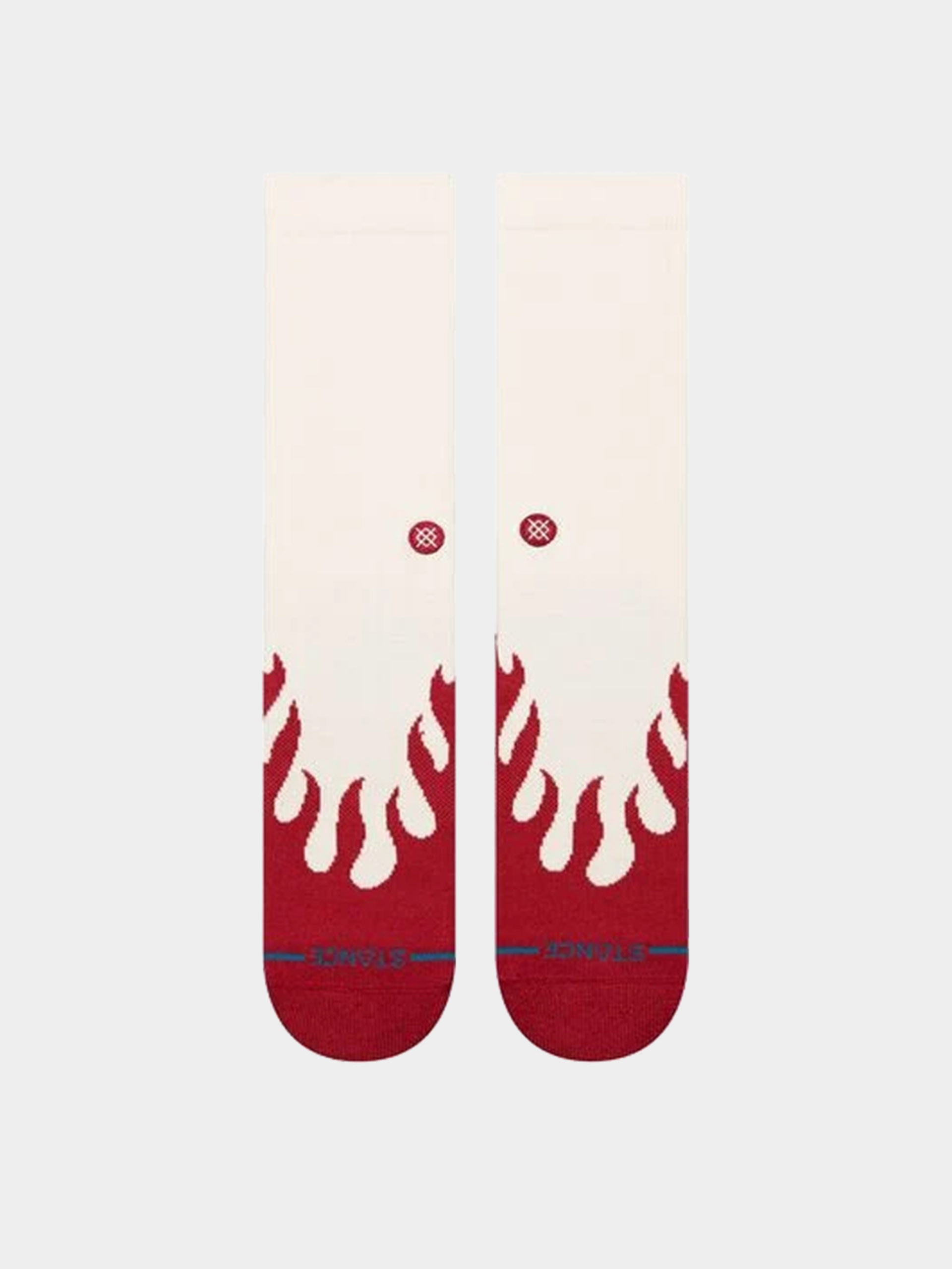 Zokni Stance Heating Up Crew (red)