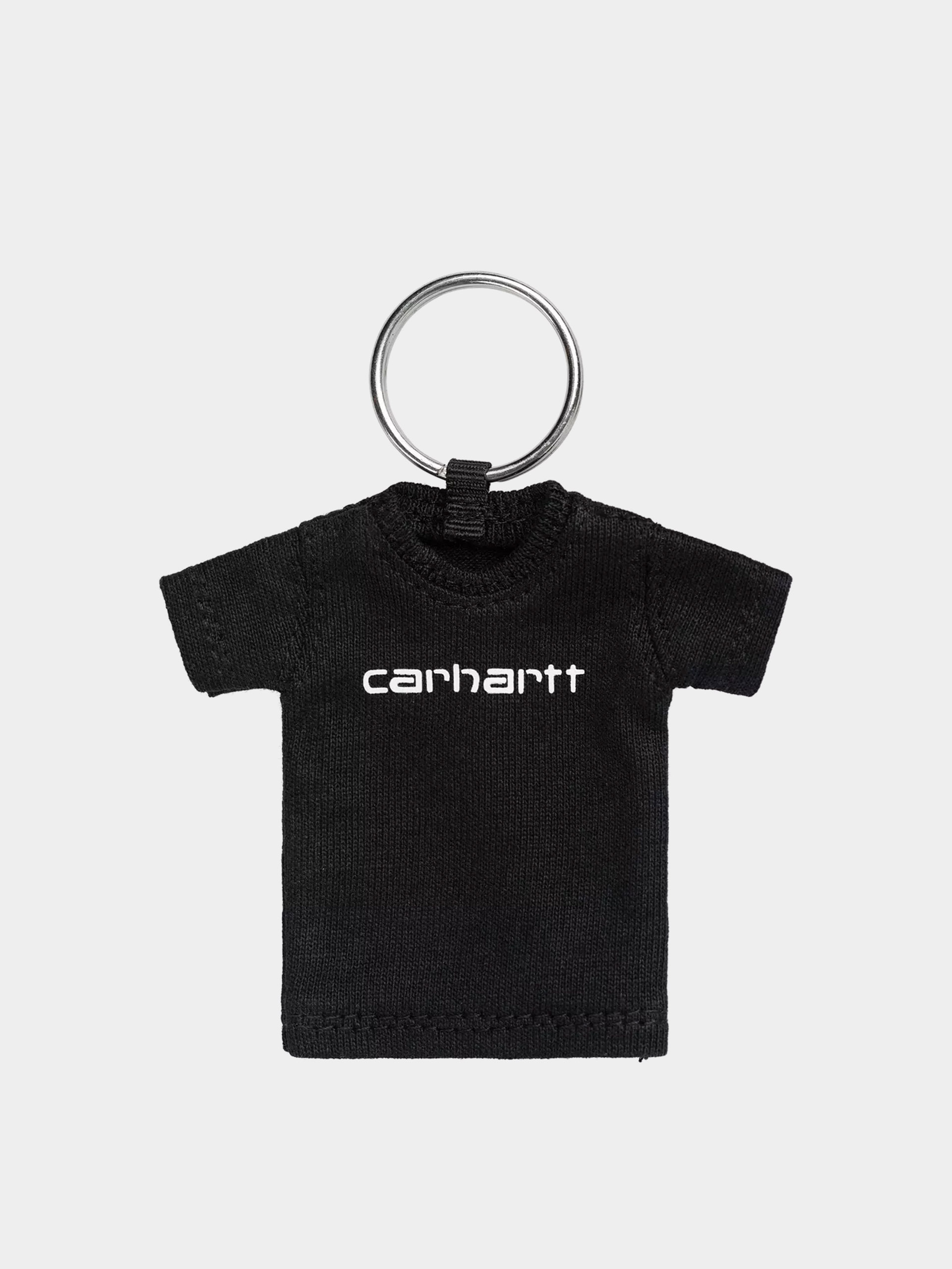 Kulcstartó Carhartt WIP Mini Script Keychain (black)