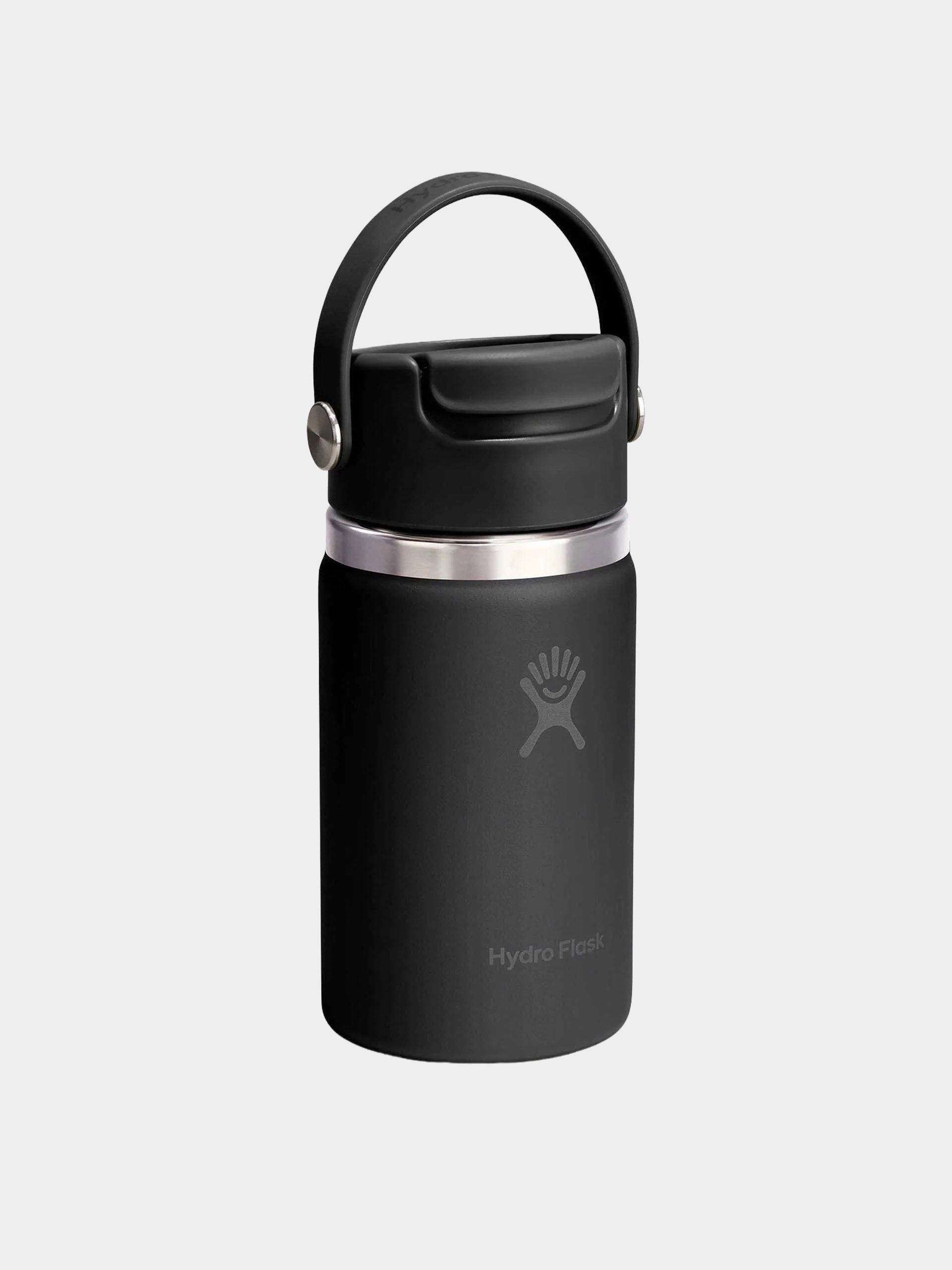 Termikus bögre Hydro Flask Travel Mug Flip Sip Cap 355ml (black)