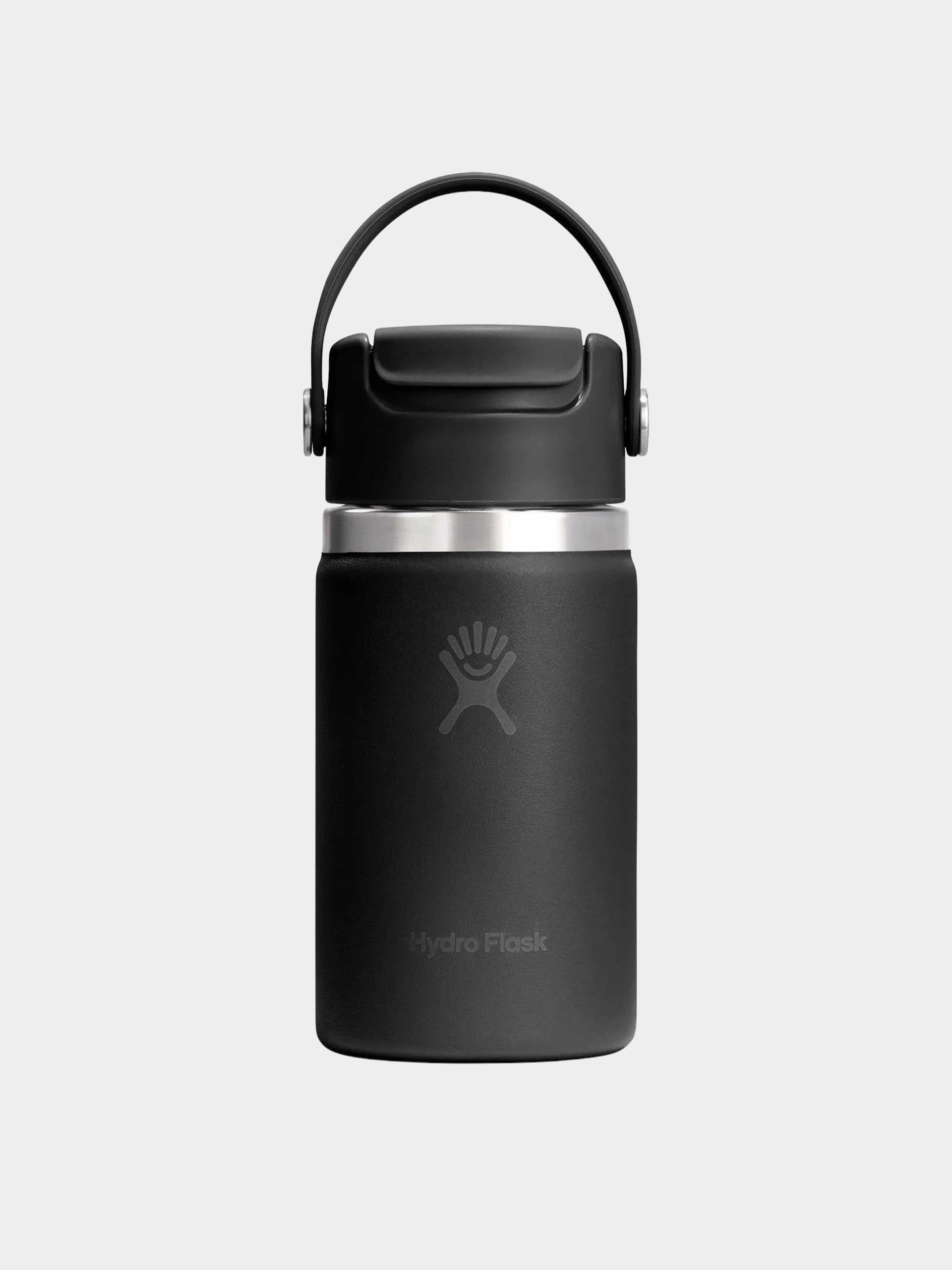 Termikus bögre Hydro Flask Travel Mug Flip Sip Cap 355ml (black)