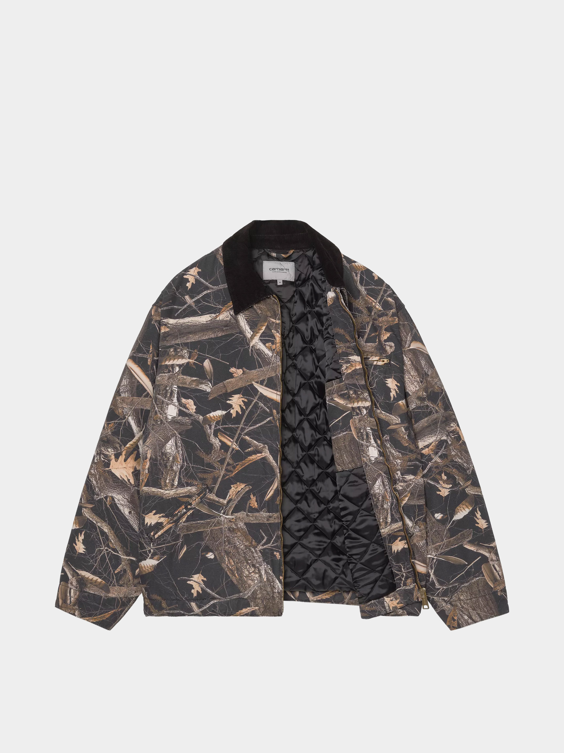 Dzseki Carhartt WIP OG Detroit (camo feather tree black/black/heavy stone wash)