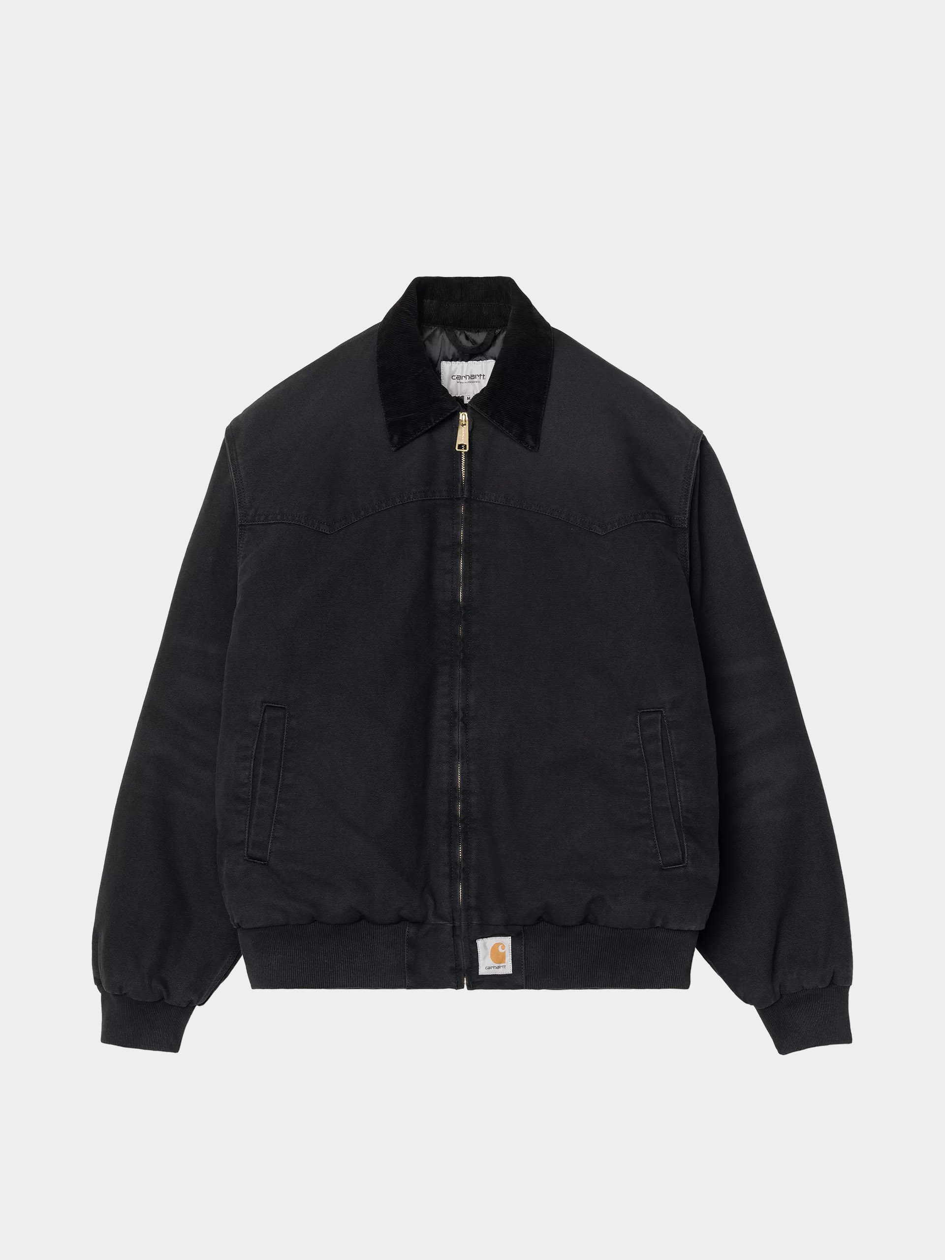 Dzseki Carhartt WIP OG Santa Fe (black/black/stone canvas)