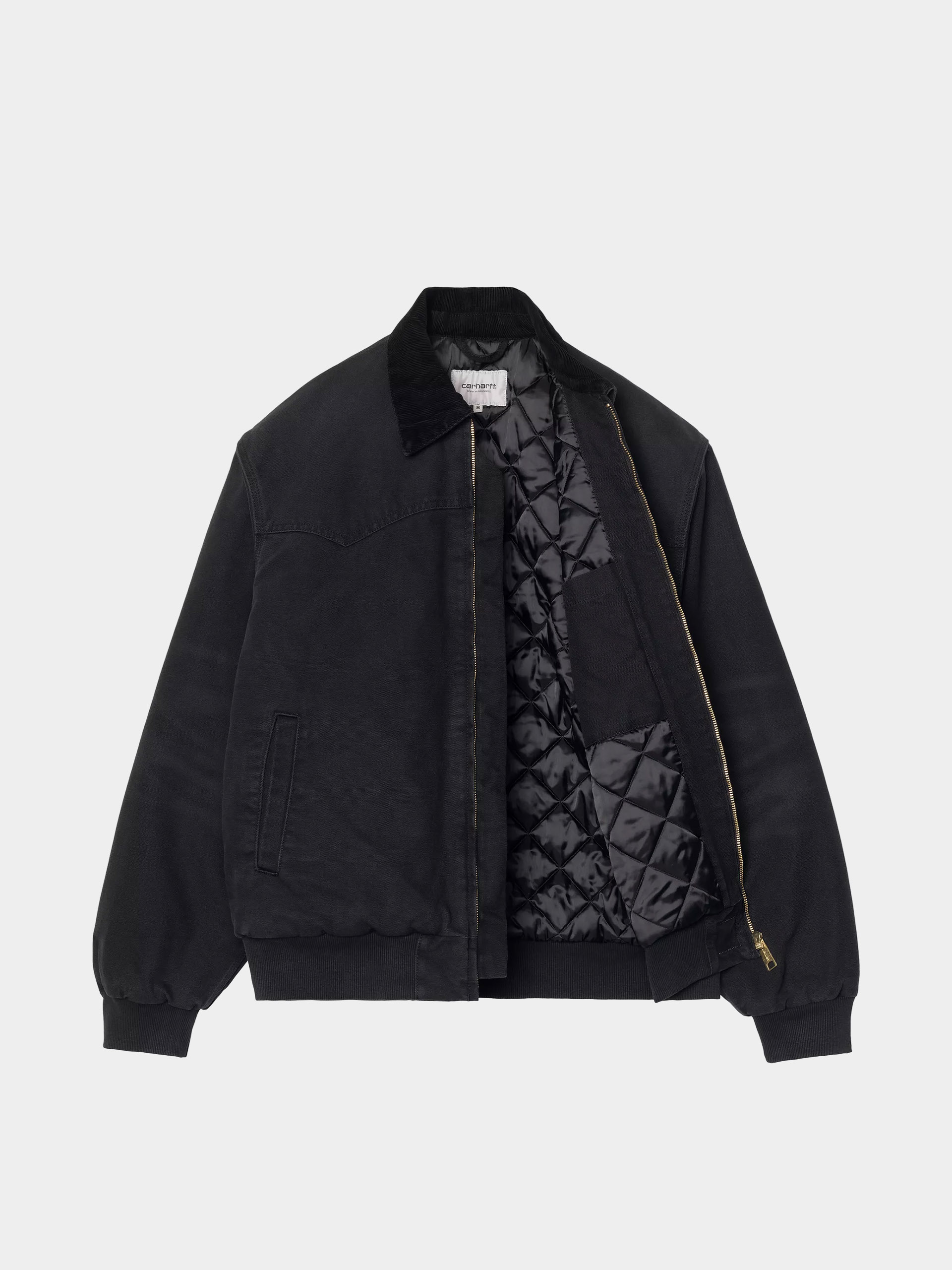 Dzseki Carhartt WIP OG Santa Fe (black/black/stone canvas)