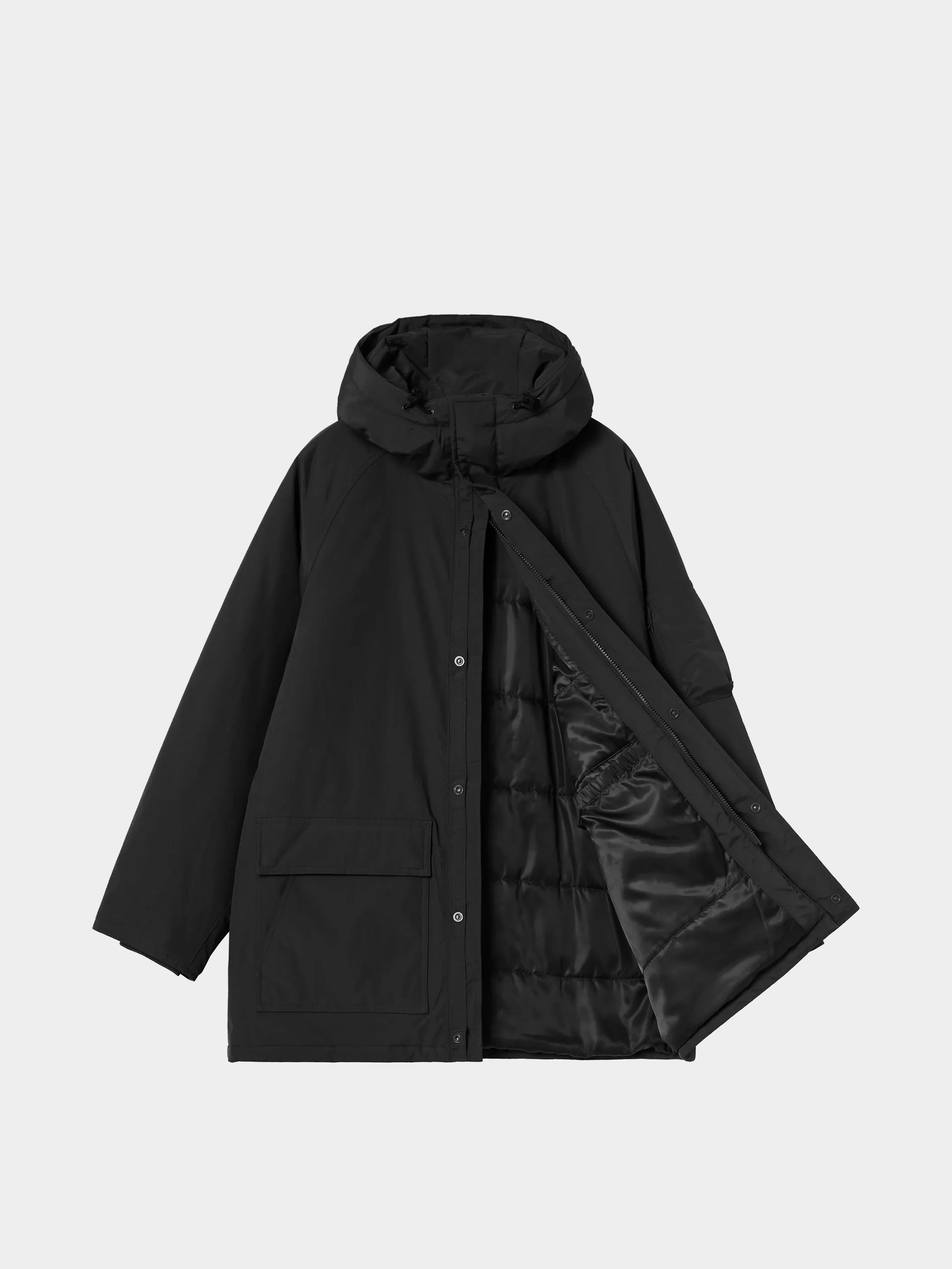 Dzseki Carhartt WIP Stanwood Parka (black)