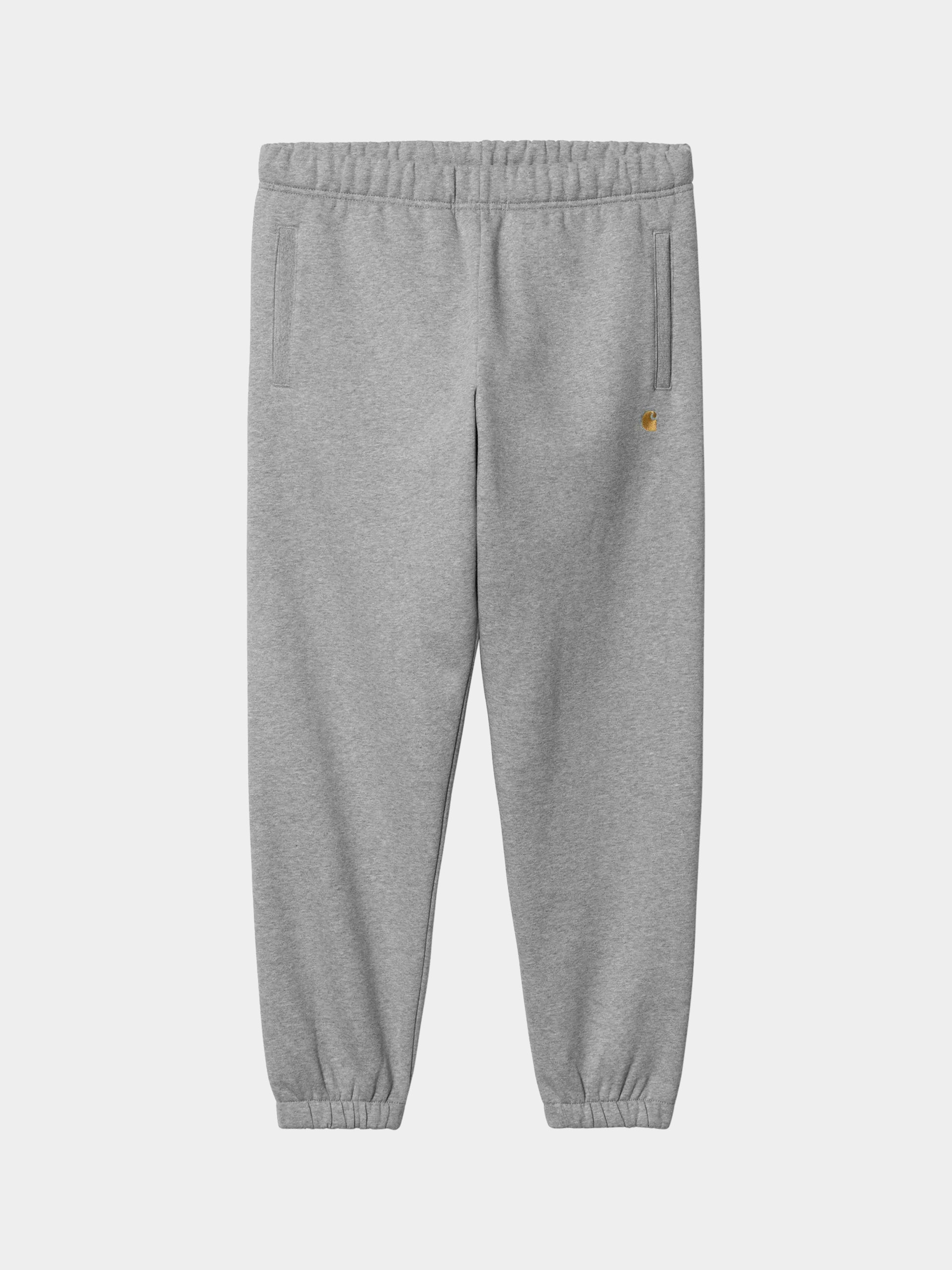 Kisnadrág Carhartt WIP Chase (grey heather/gold)