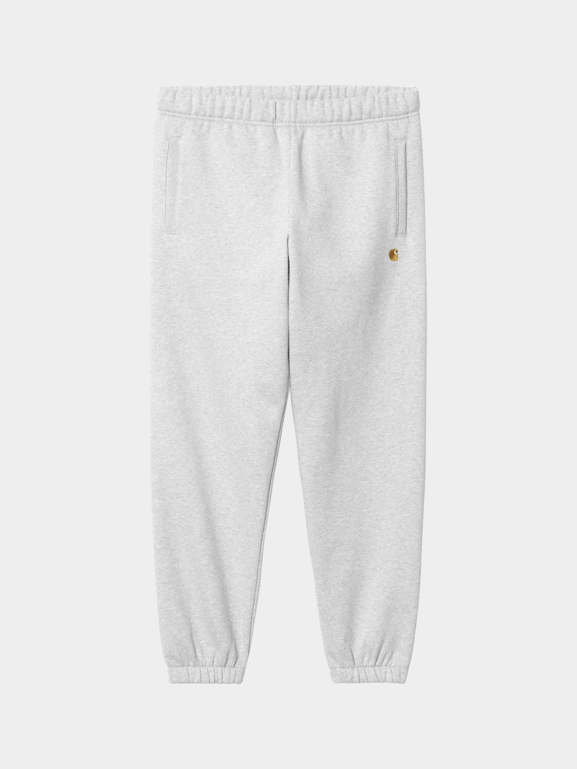 Kisnadrág Carhartt WIP Chase (ash heather/gold)
