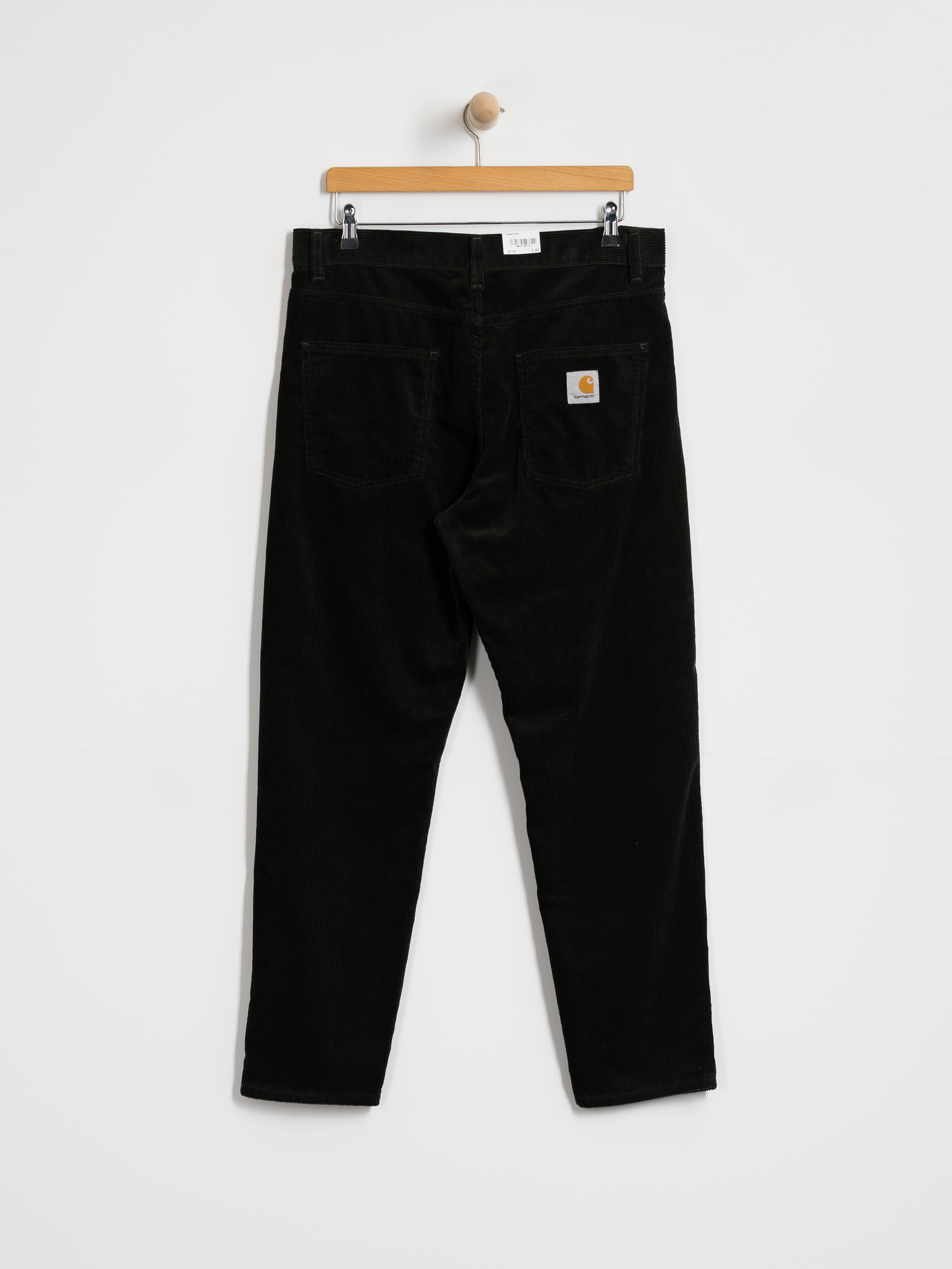 Kisnadrág Carhartt WIP Newel (raven/rinsed)