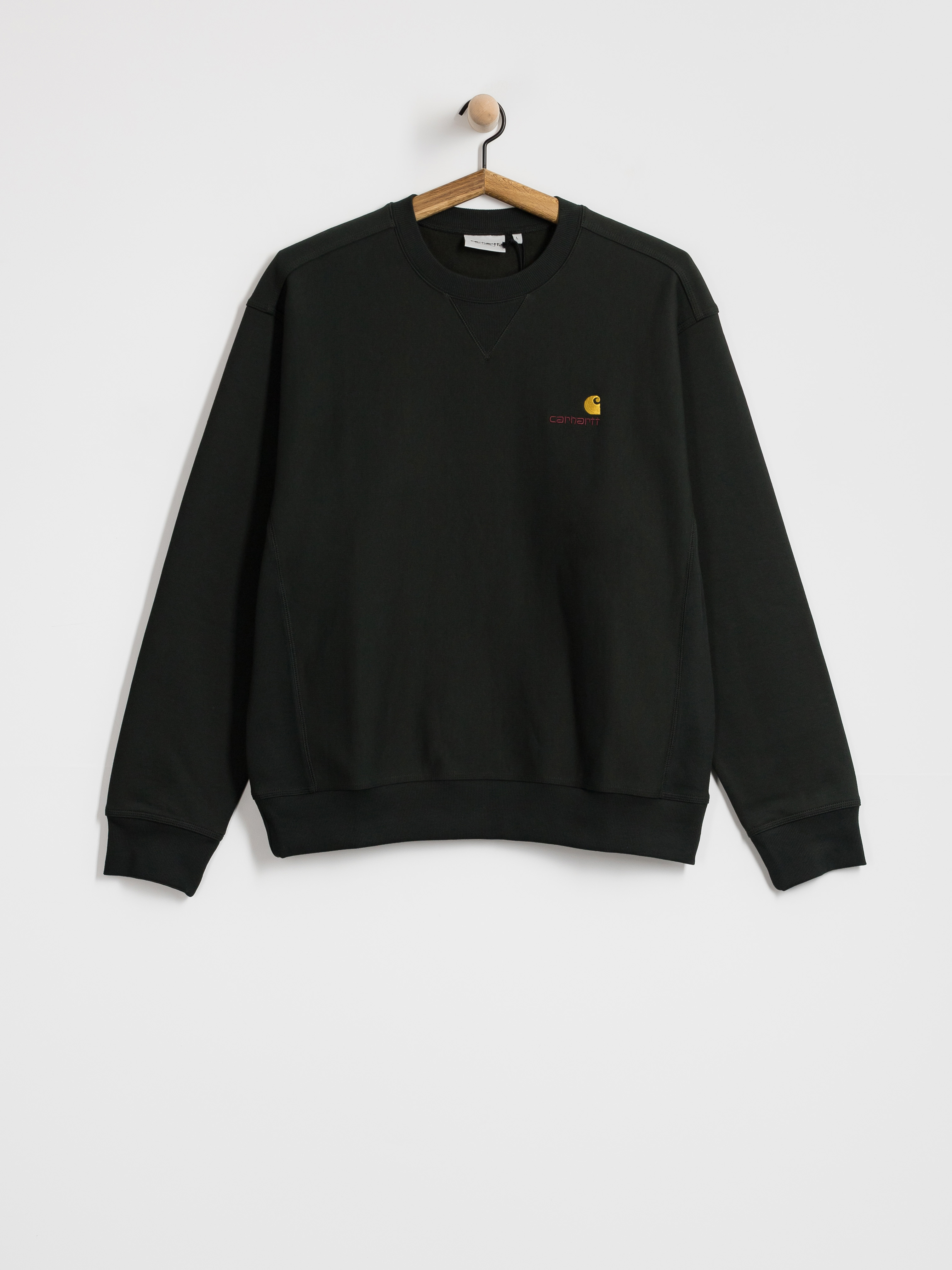 Pulu00f3ver Carhartt WIP American Script (raven)