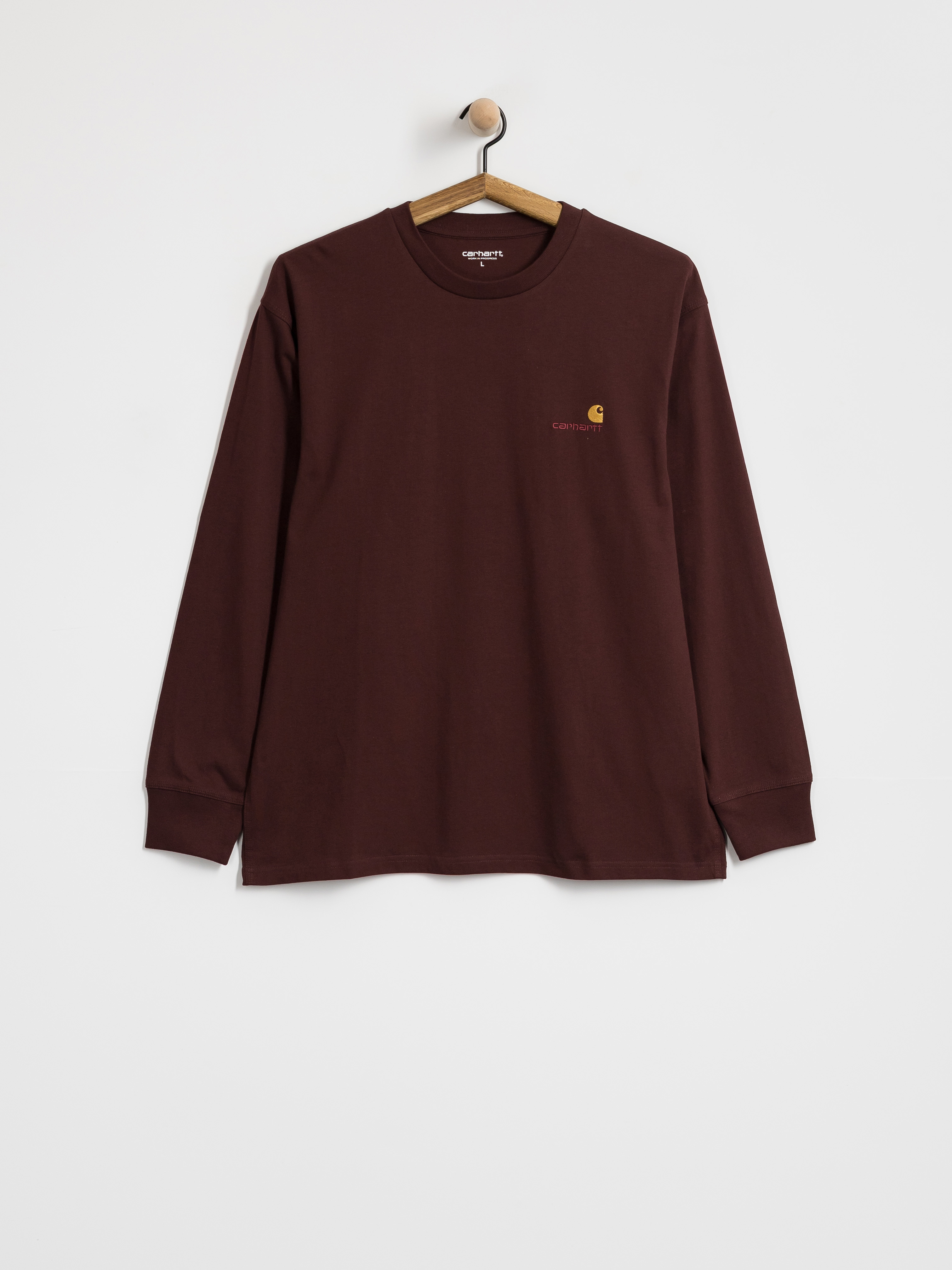 Hosszú ujjú felső Carhartt WIP American Script