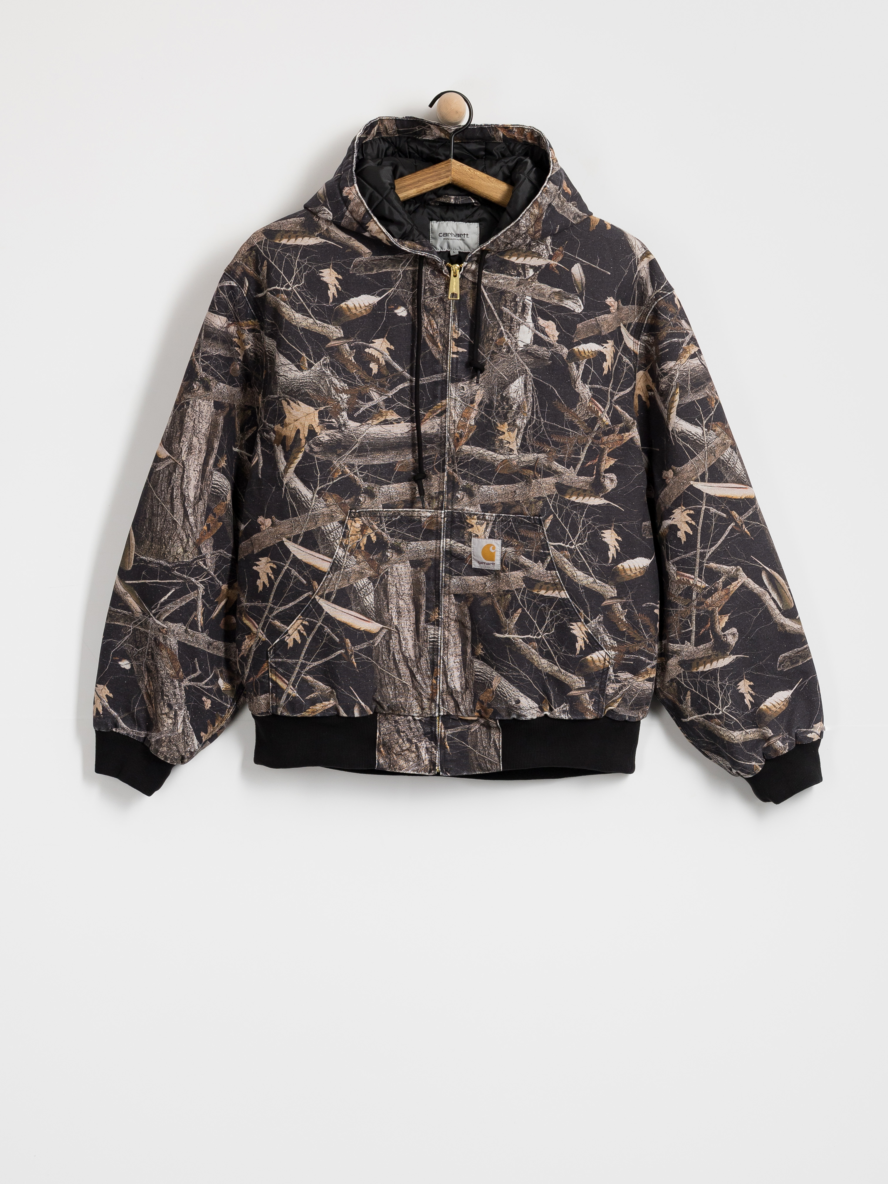 Dzseki Carhartt WIP OG Active (camo feather tree black/heavy stone wash)