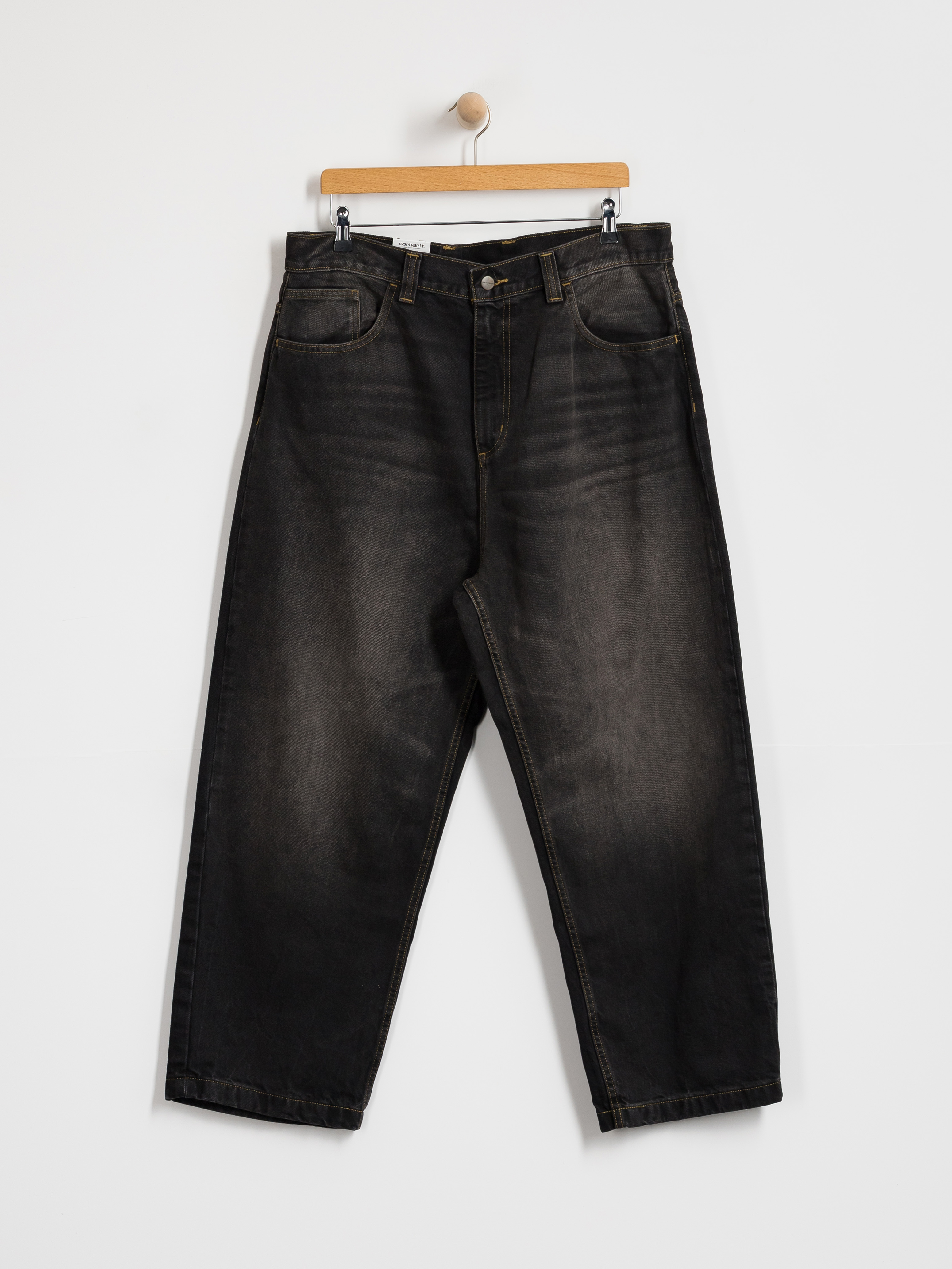 Kisnadru00e1g Carhartt WIP Brandon (black/tobacco used wash)