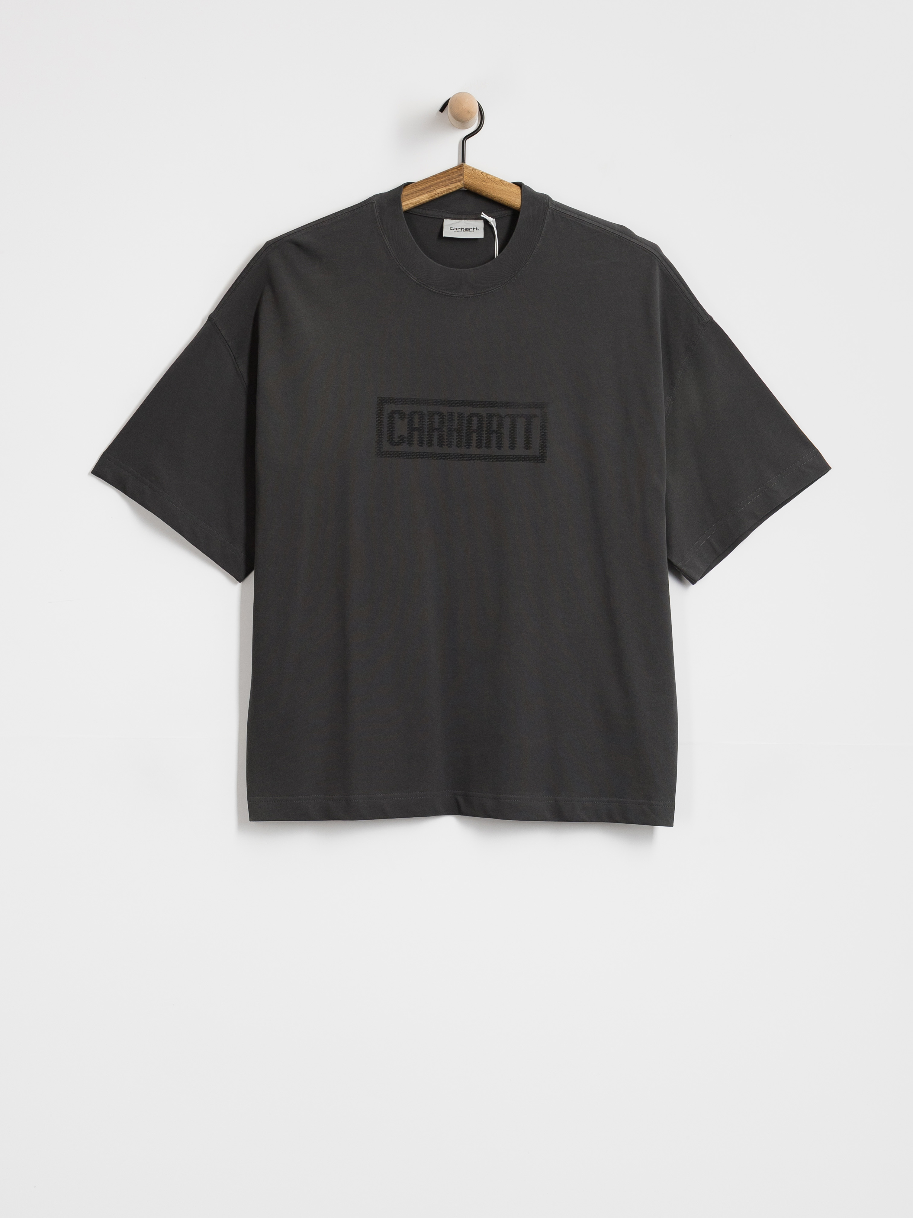 Póló Carhartt WIP Bricky Man (soot/stone dyed)