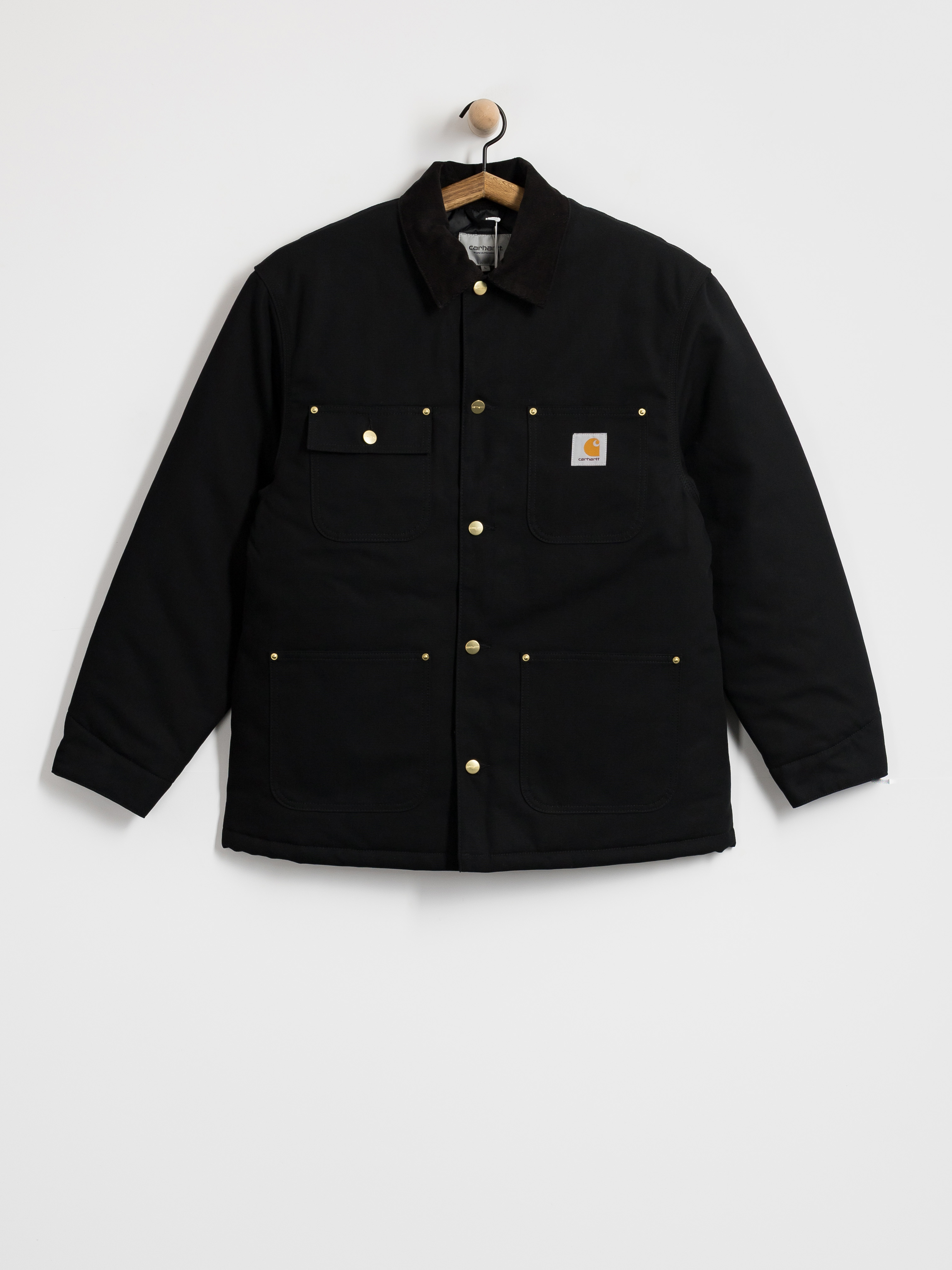 Dzseki Carhartt WIP OG Chore Coat (black/black/rigid)
