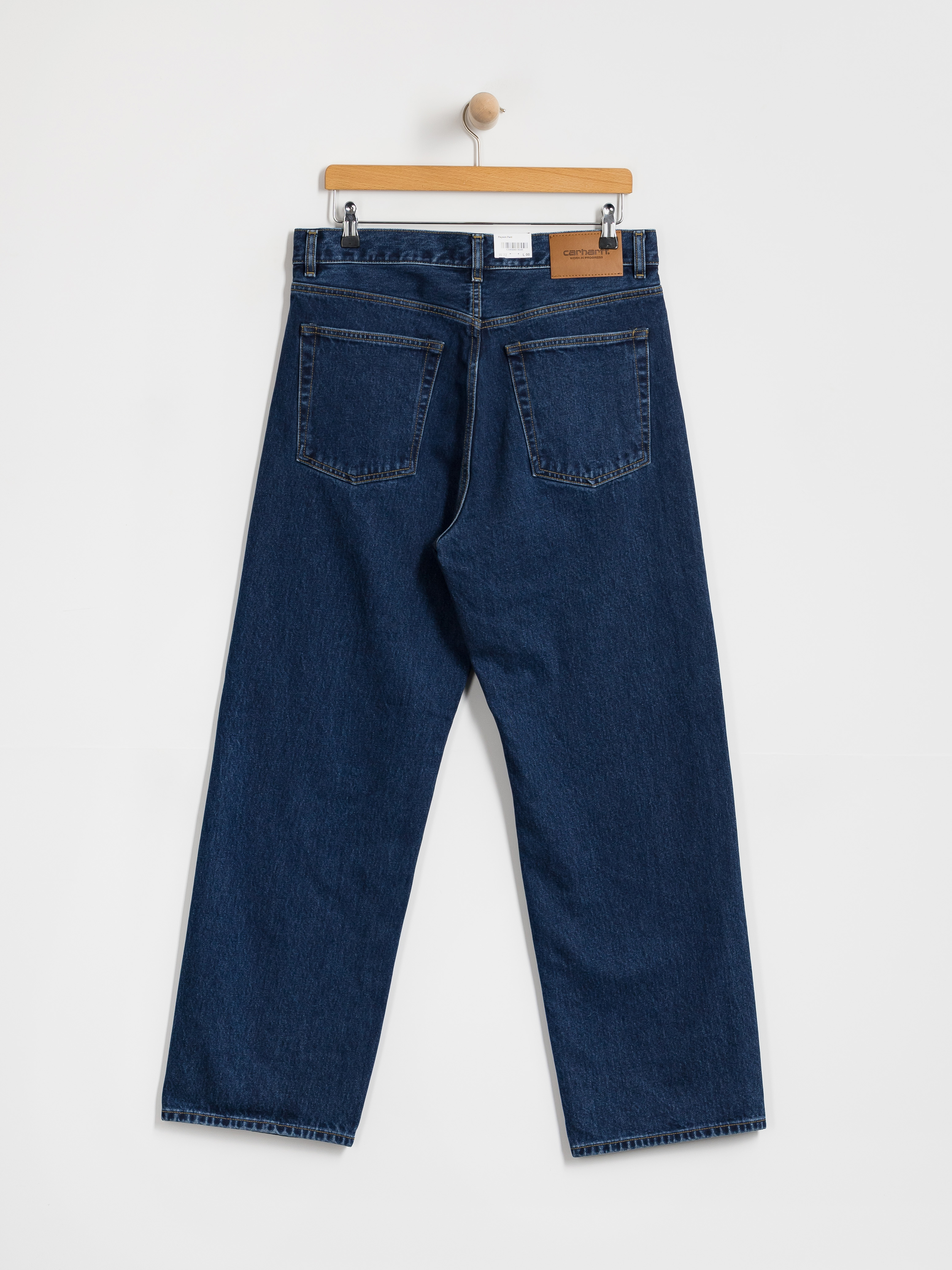 Kisnadrág Carhartt WIP Payson (blue/stone washed)