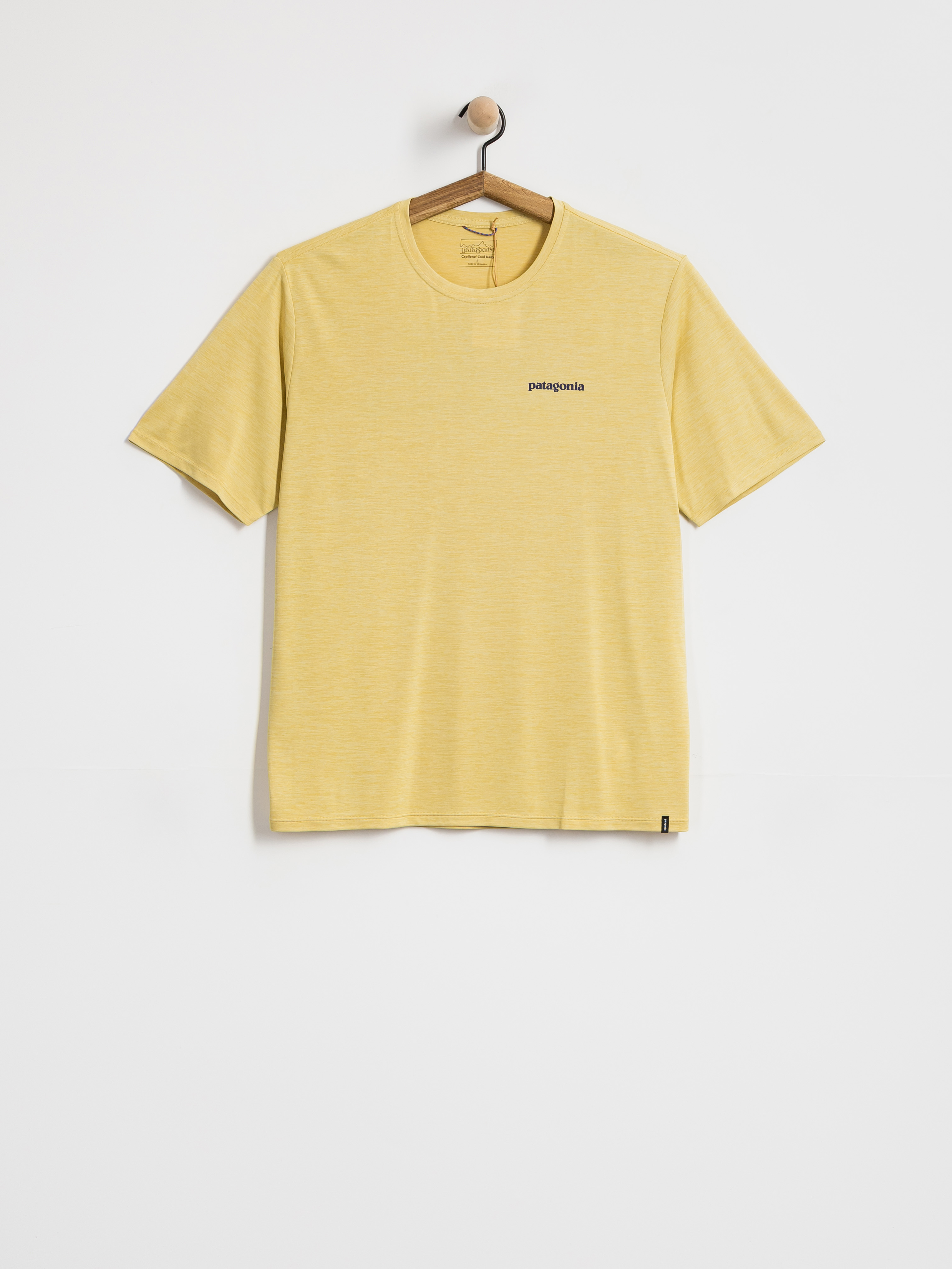 Patagonia Cap Cool Daily Boardshort Logo Póló (limestone yellow light limestone yellow x dye)