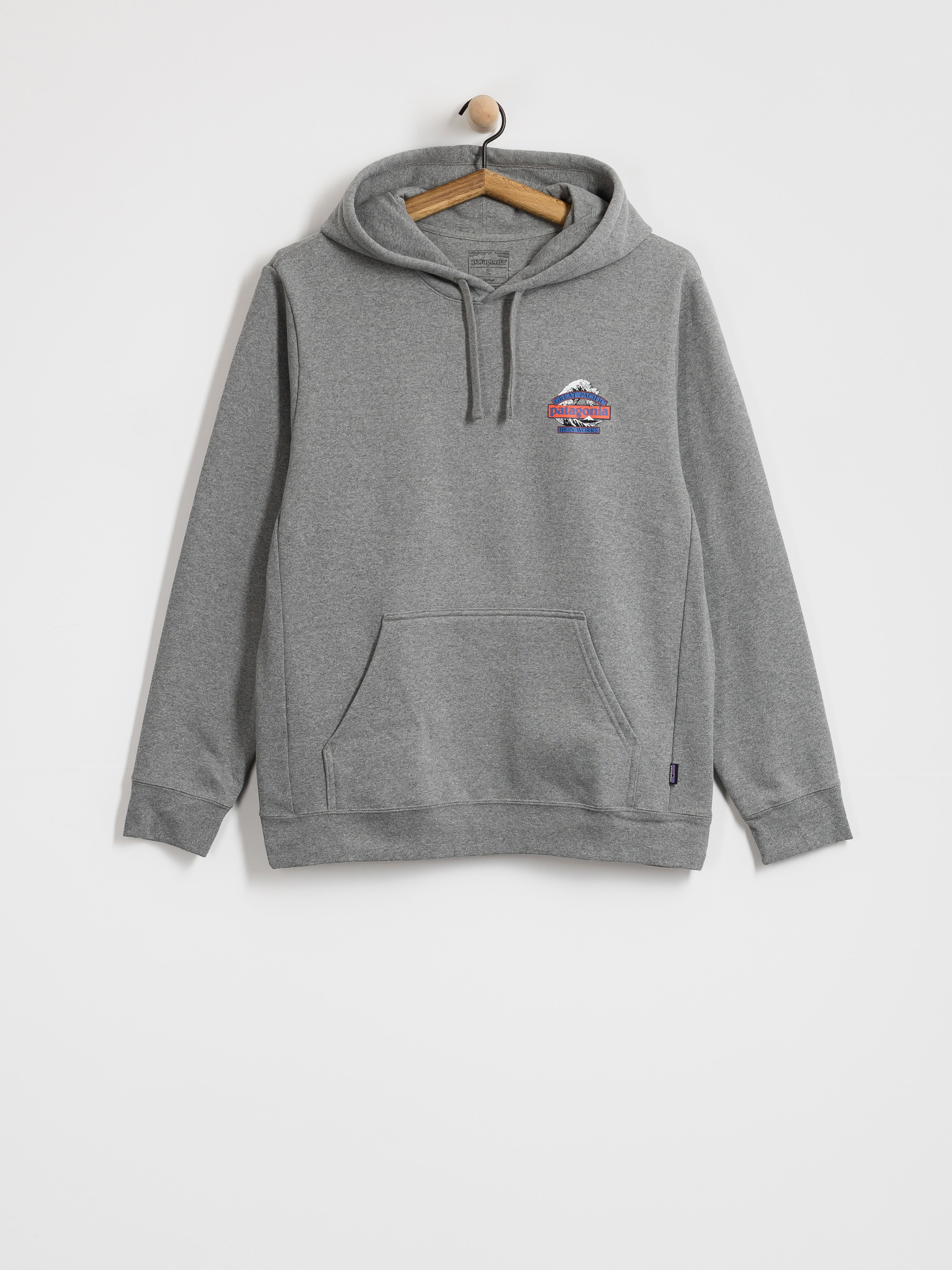 Patagonia Great Waves Uprisal HD Kapucnis pulóver (gravel heather)