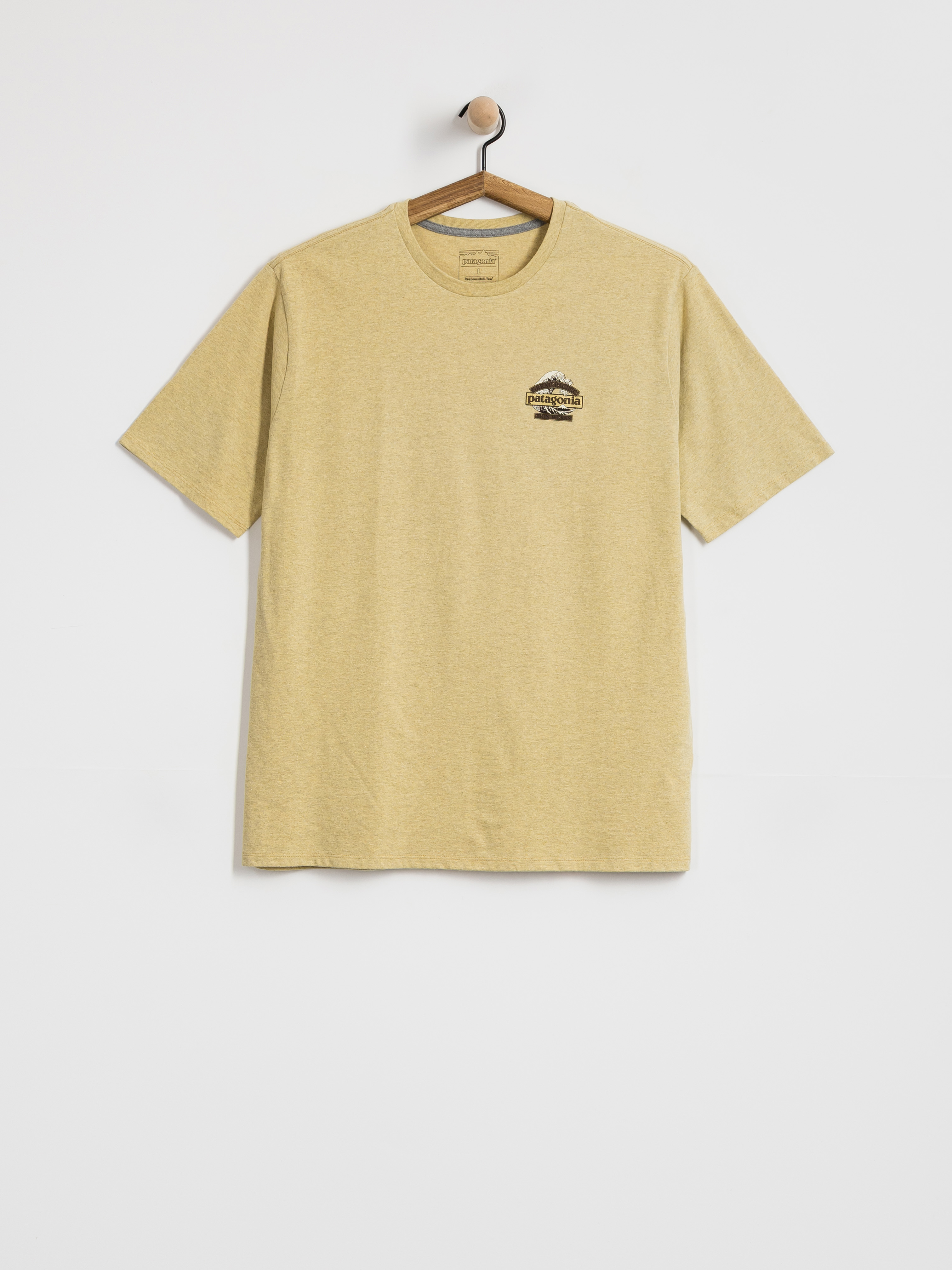 Patagonia Great Waves Responsibili Póló (lynx tan)