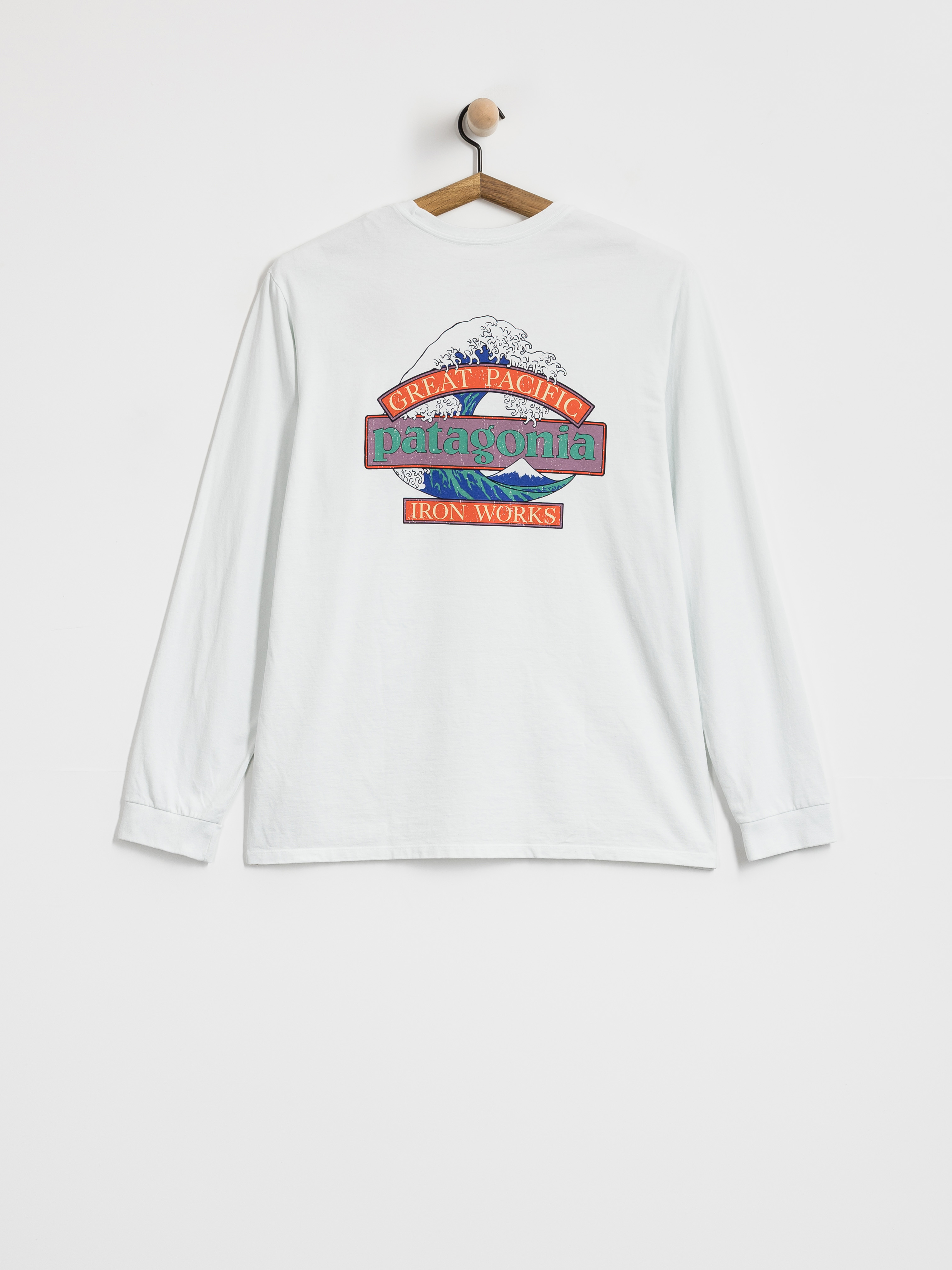 Patagonia Great Waves Responsibili Hosszú ujjú felső (fiber white)