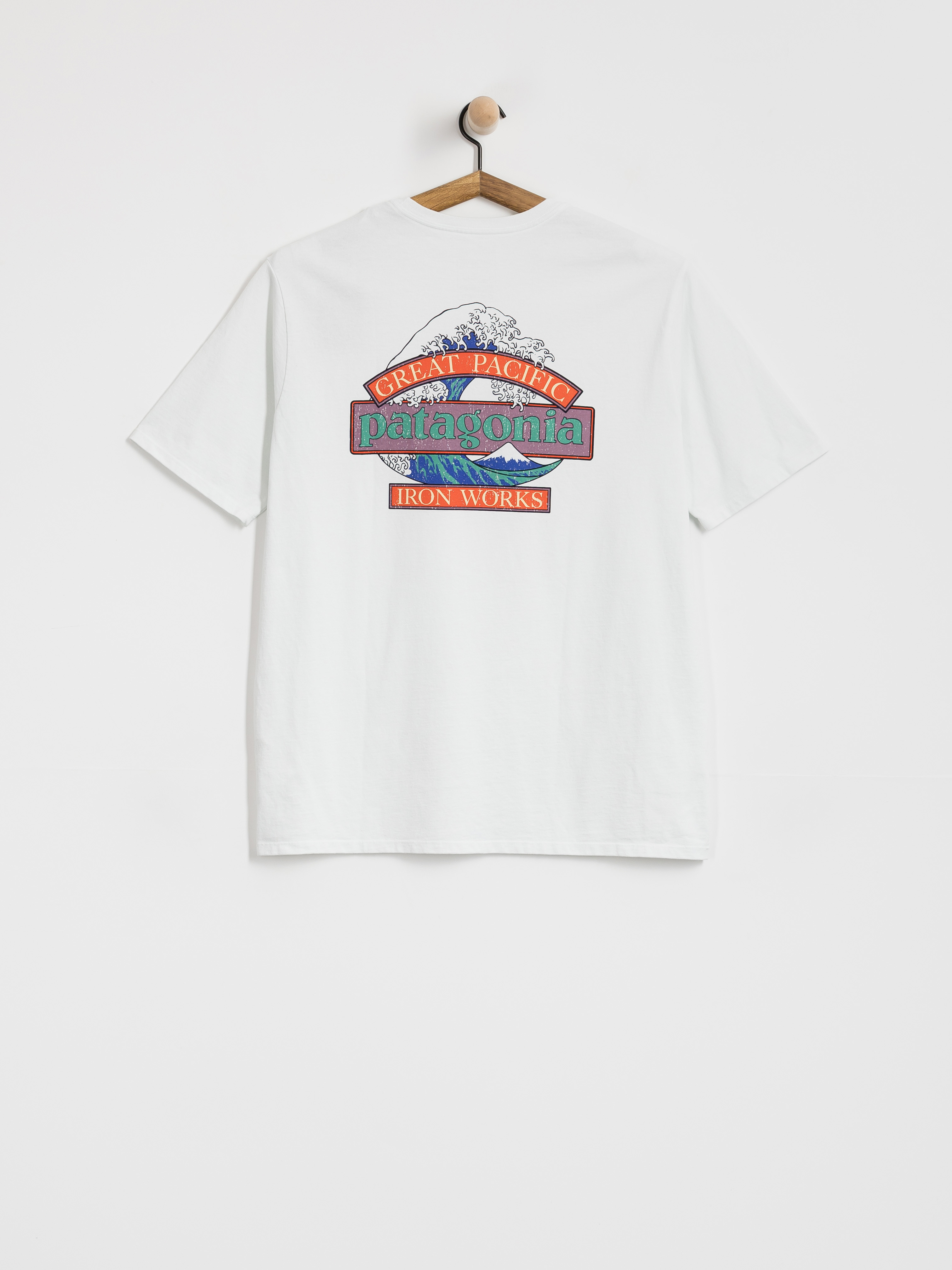 Patagonia Great Waves Responsibili Póló (fiber white)