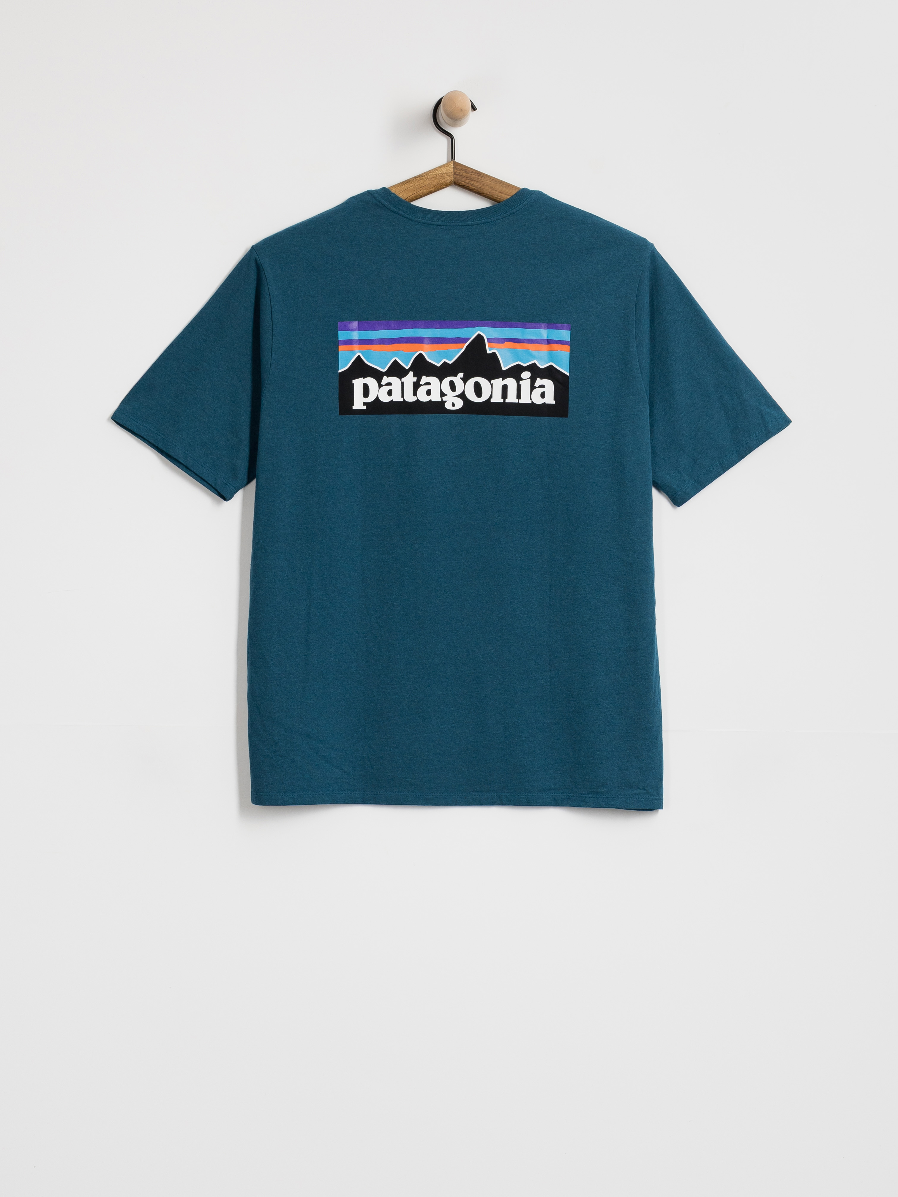 Patagonia P 6 Logo Responsibili Póló (glacial blue)