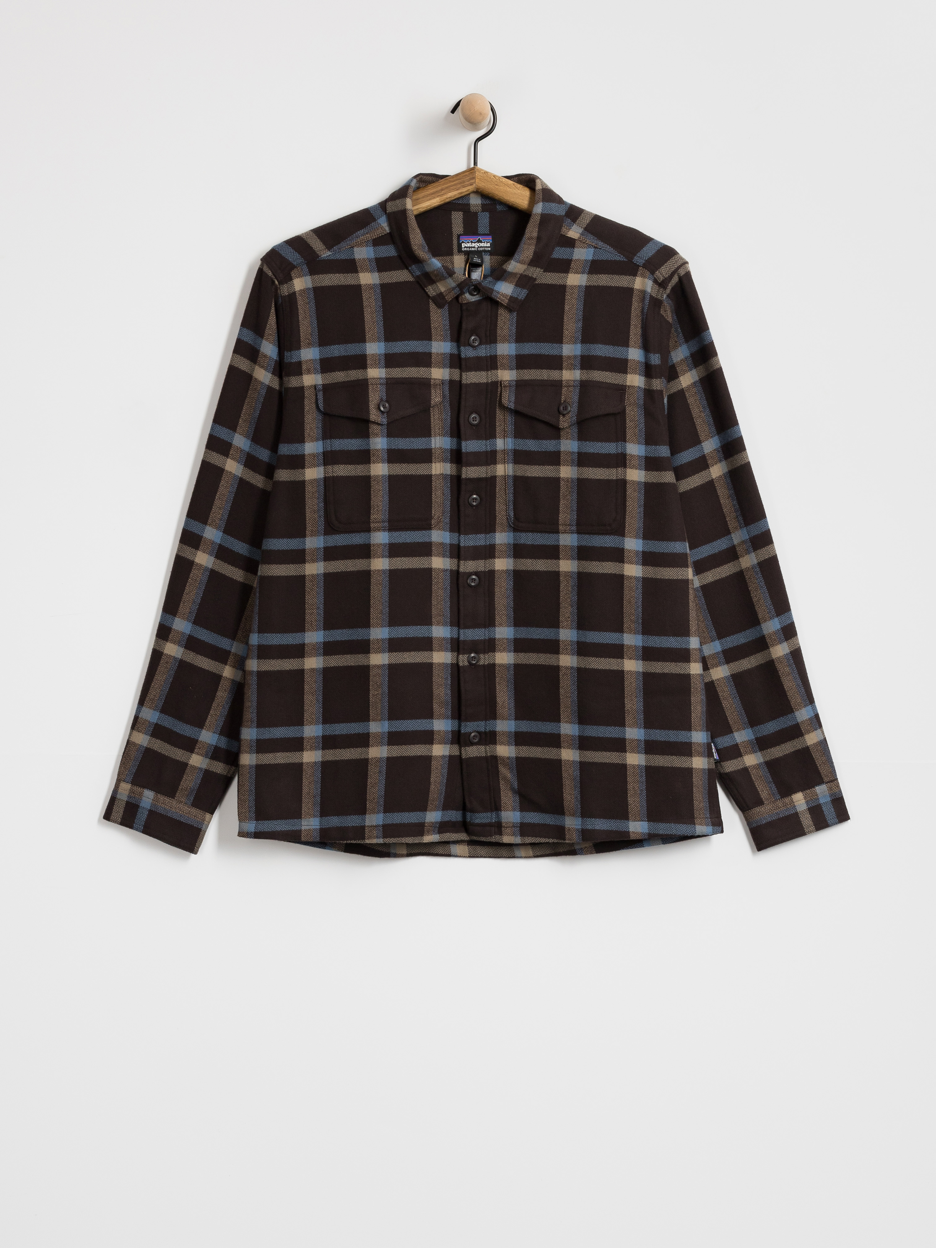 Patagonia Fjord Flannel Ing (crossing den brown)