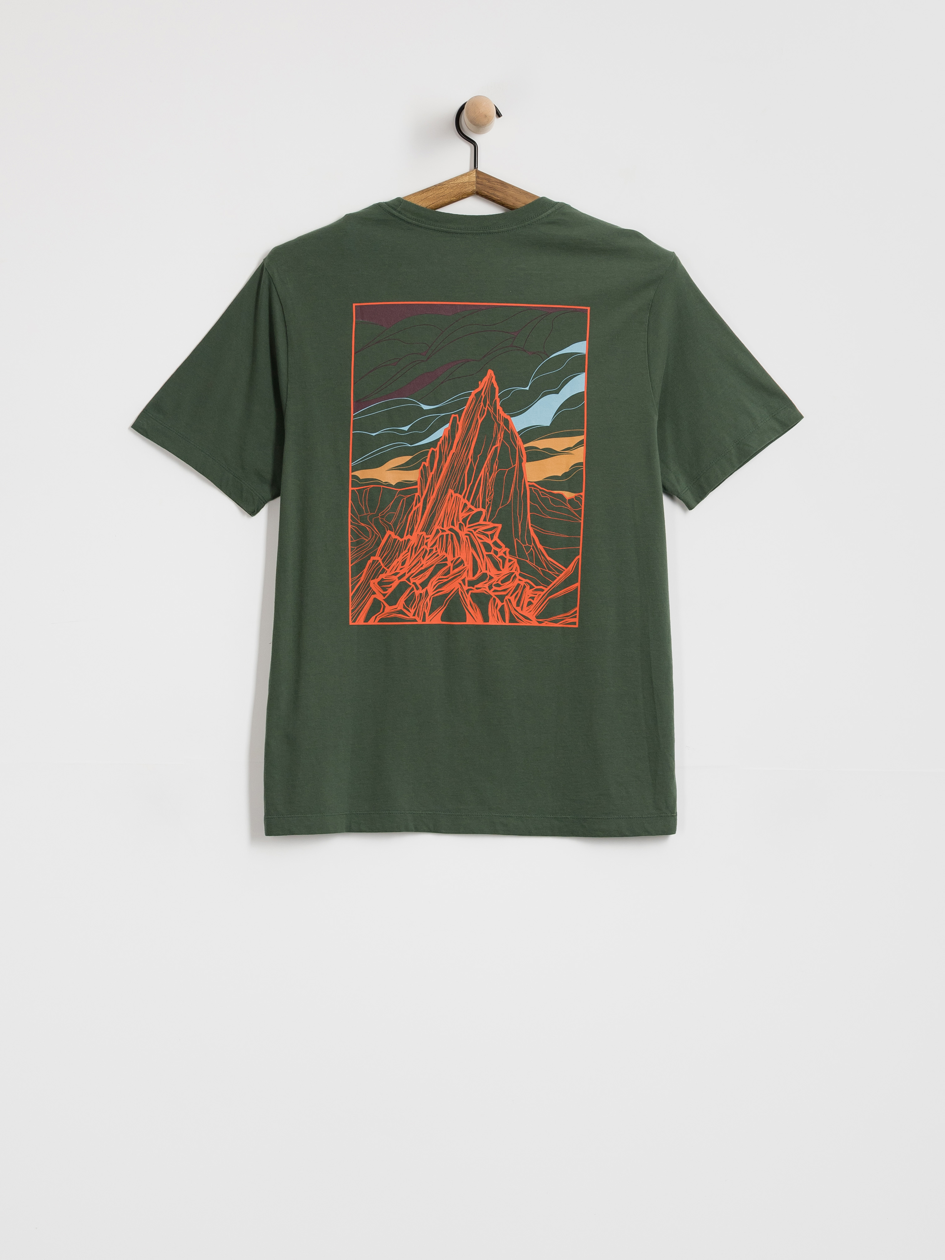 Patagonia Cloud Crag Póló (canopy green)