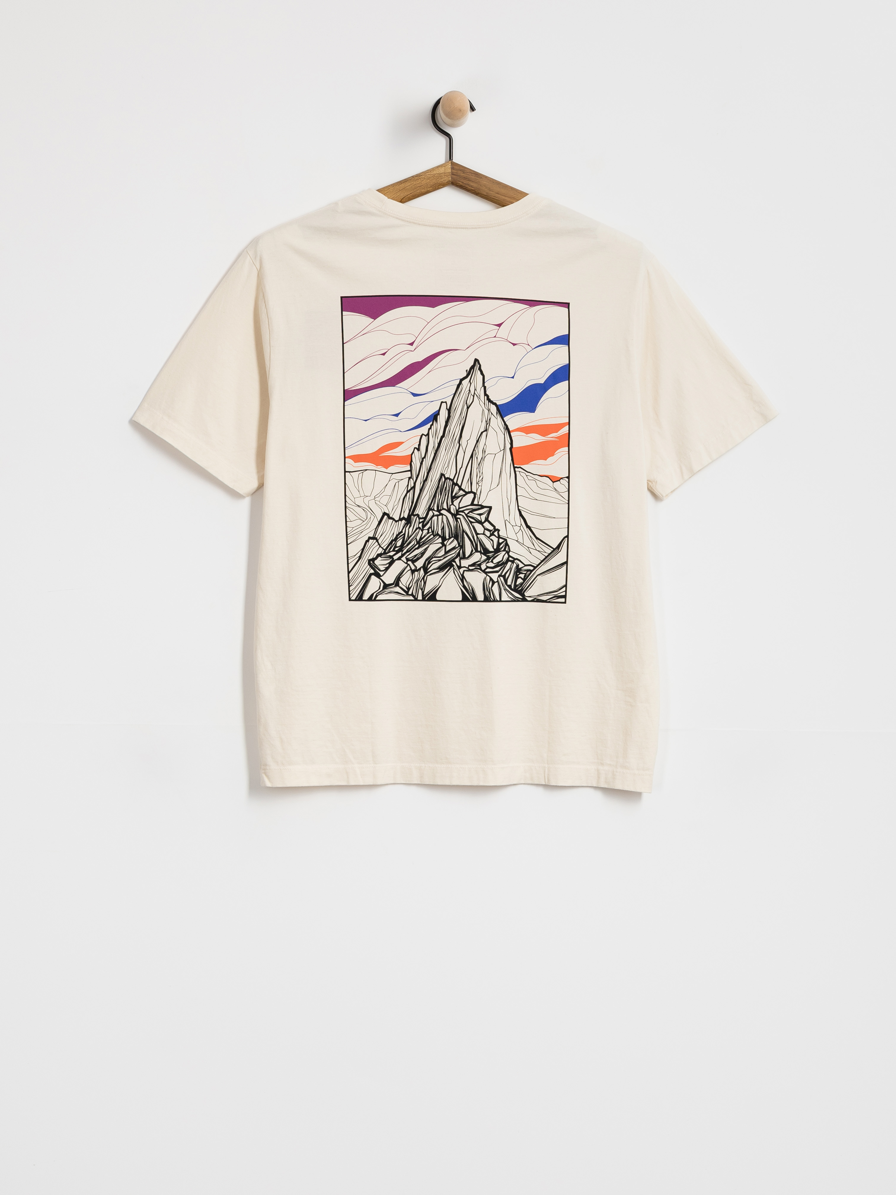 Patagonia Cloud Crag Póló (undyed natural)