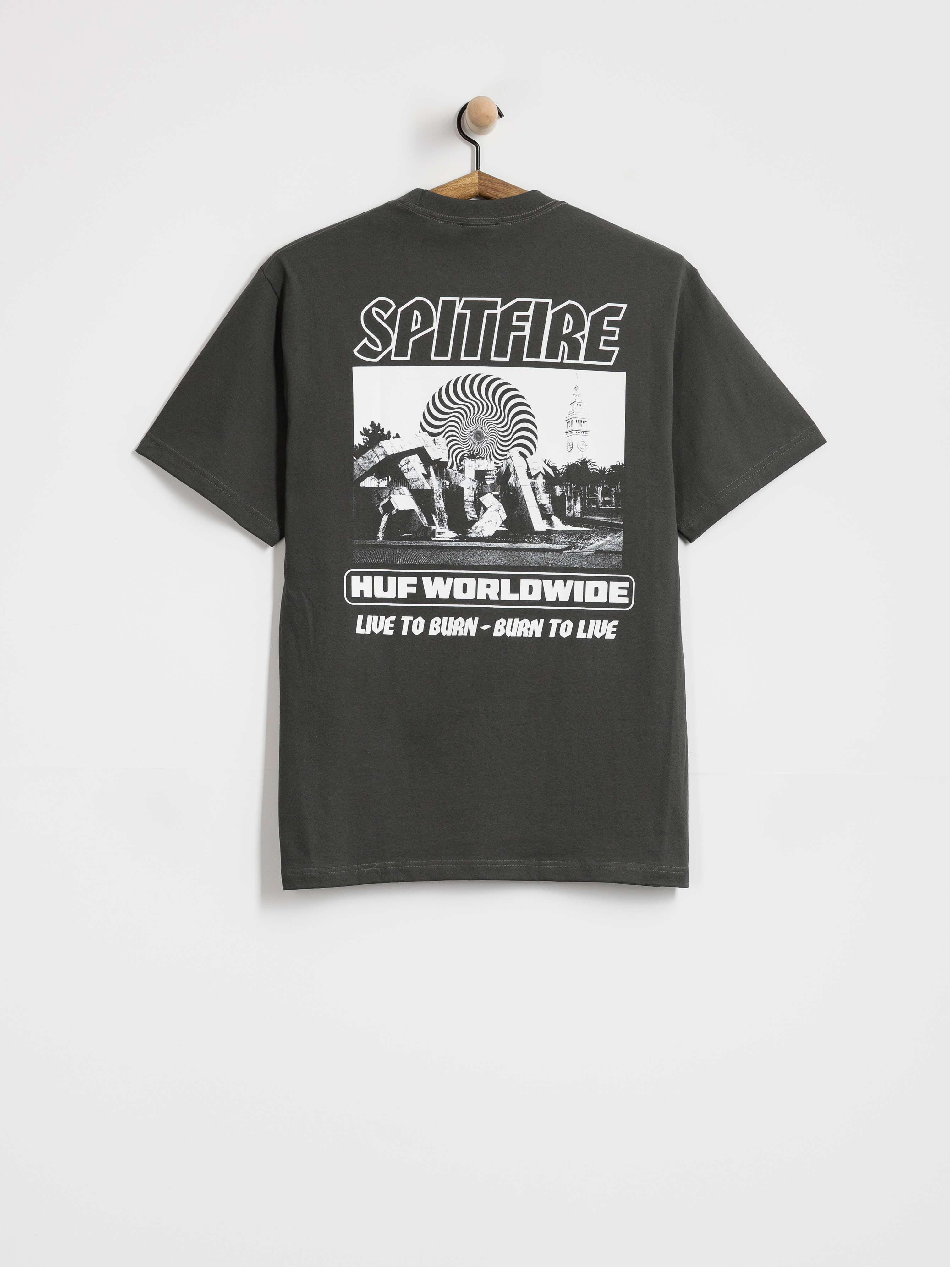 HUF X Spitfire Burn Póló