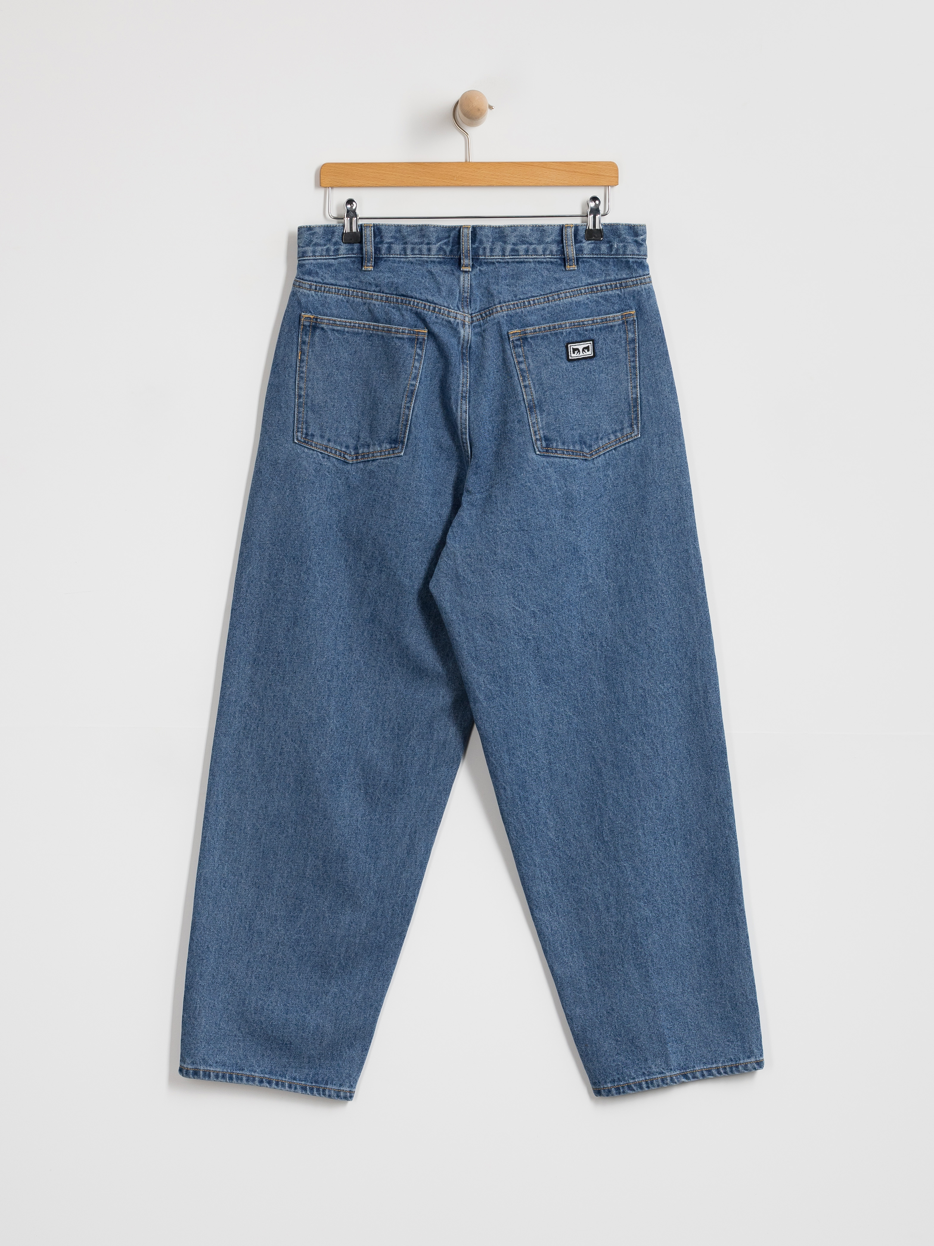 OBEY Bigwig Baggy Denim Kisnadrág (light indigo classic)