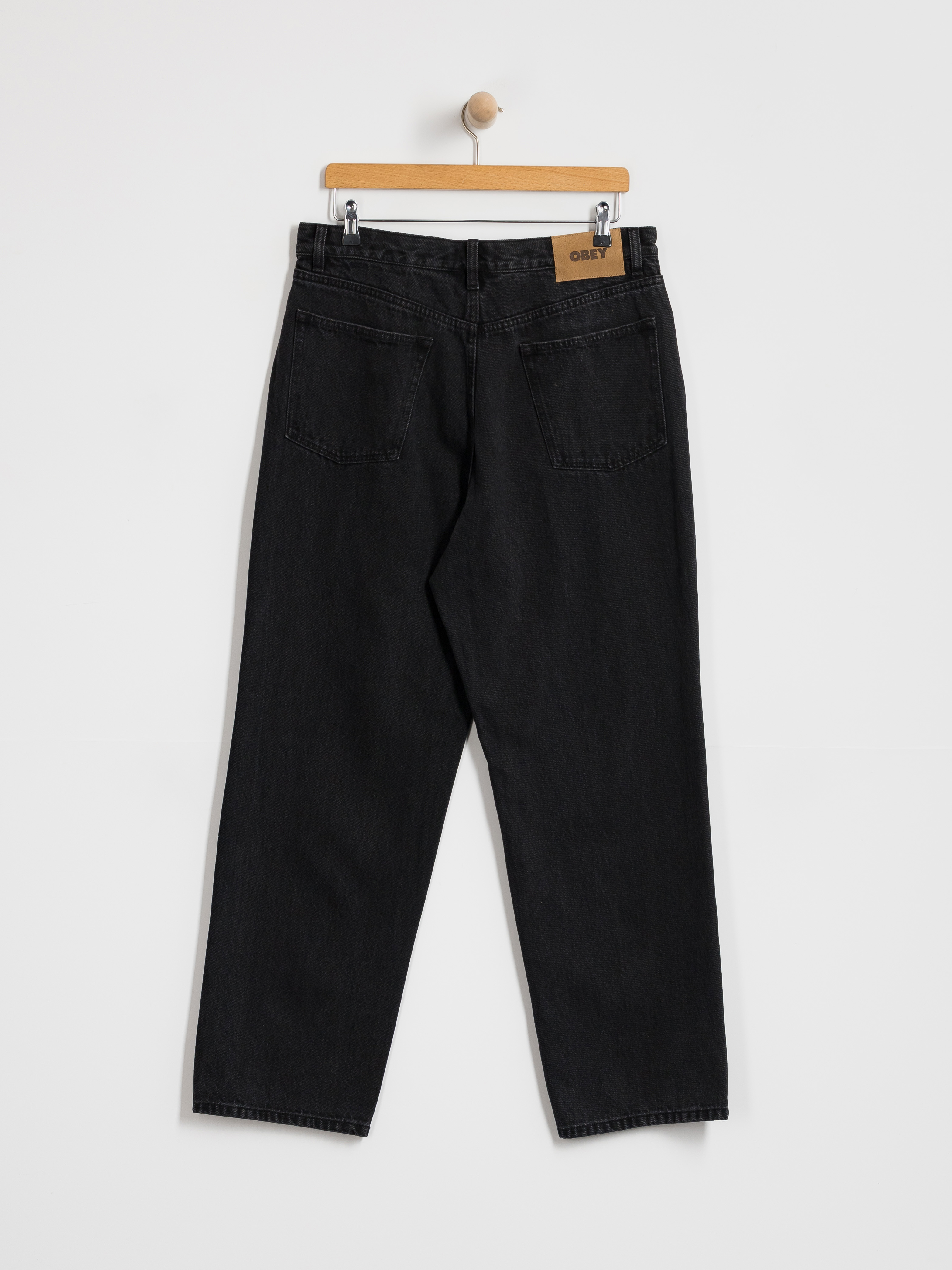 OBEY Classic Baggy Denim Kisnadrág (faded black)