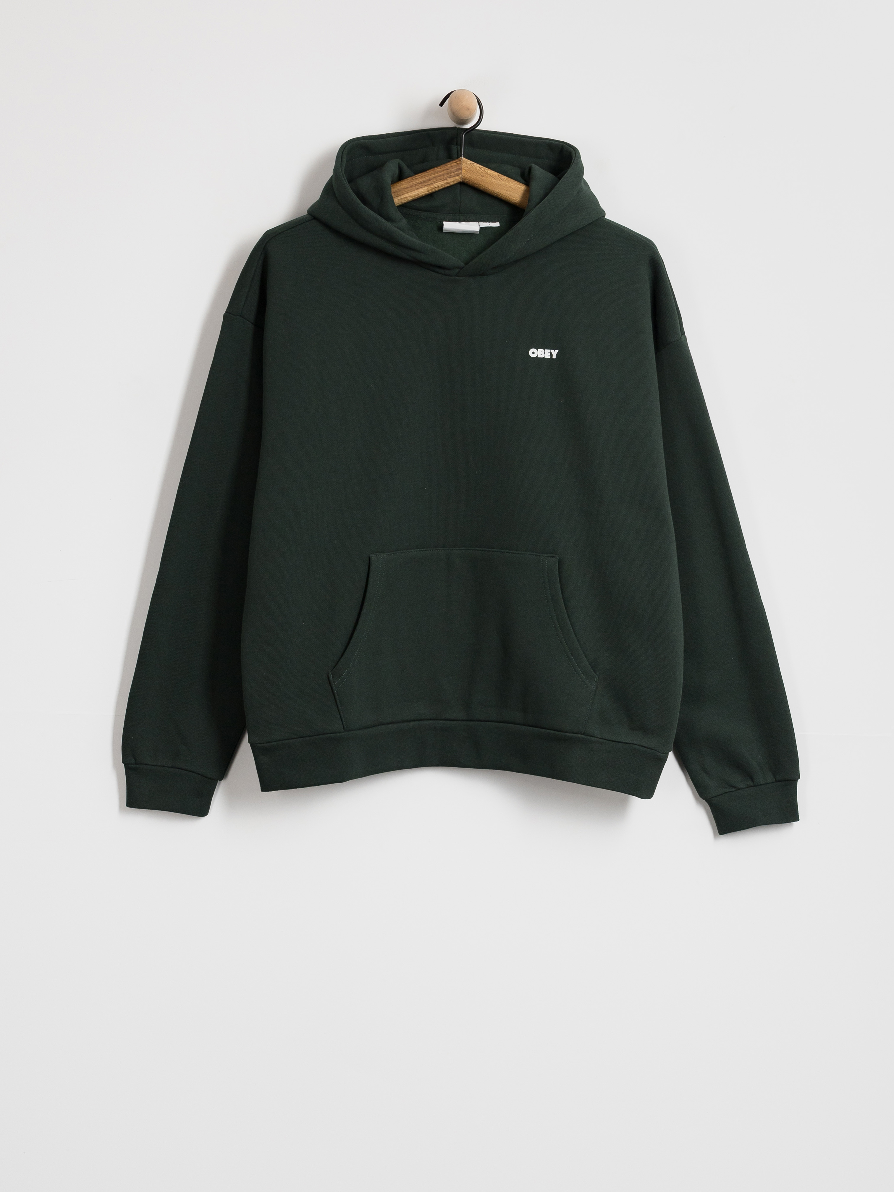 OBEY Bold Icon Extra Heavy HD Kapucnis pulóver (green gables)