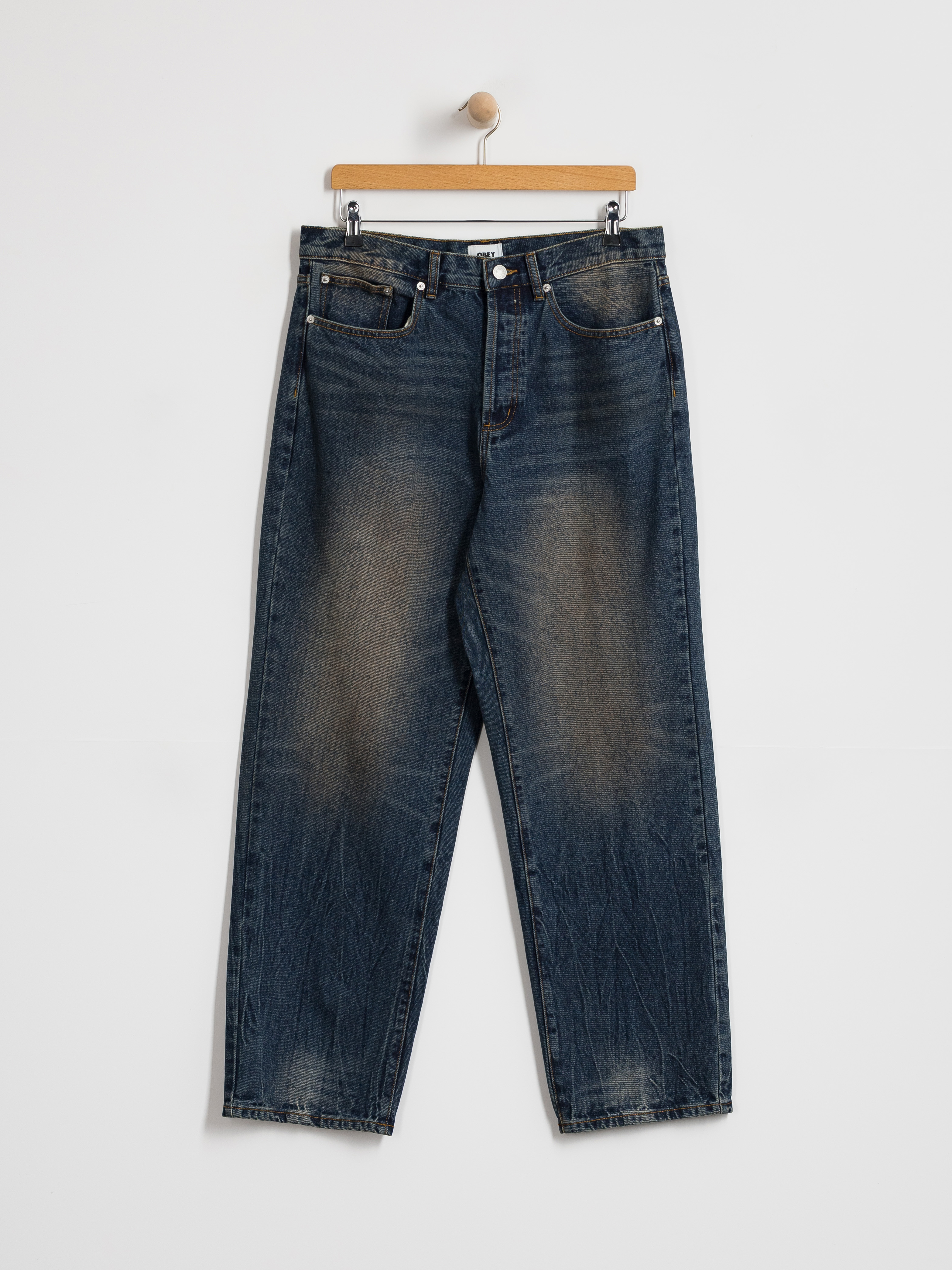OBEY Classic Baggy Denim Kisnadrág