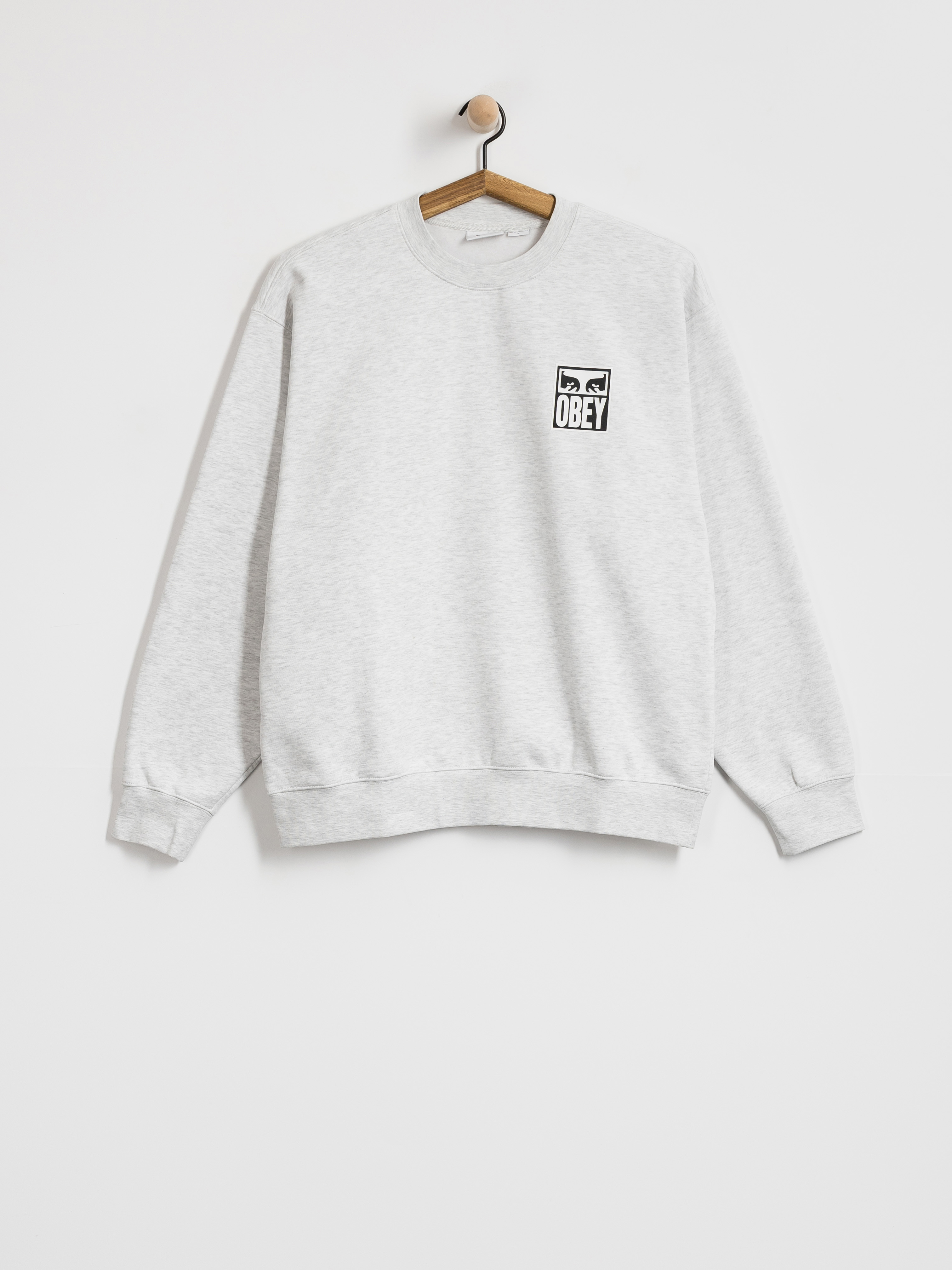 OBEY Eyes Icon Pulóver (heather grey)