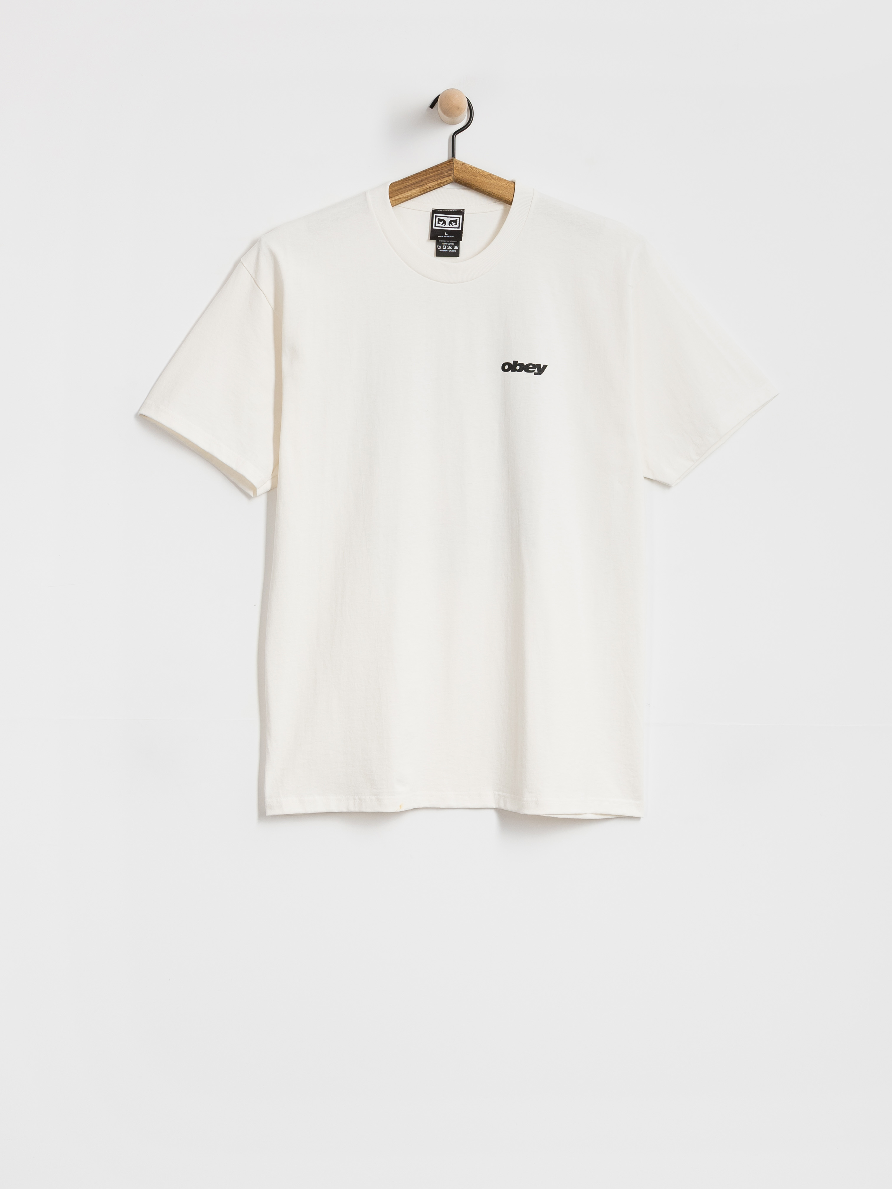 OBEY Stronger Together Póló (vintage white)